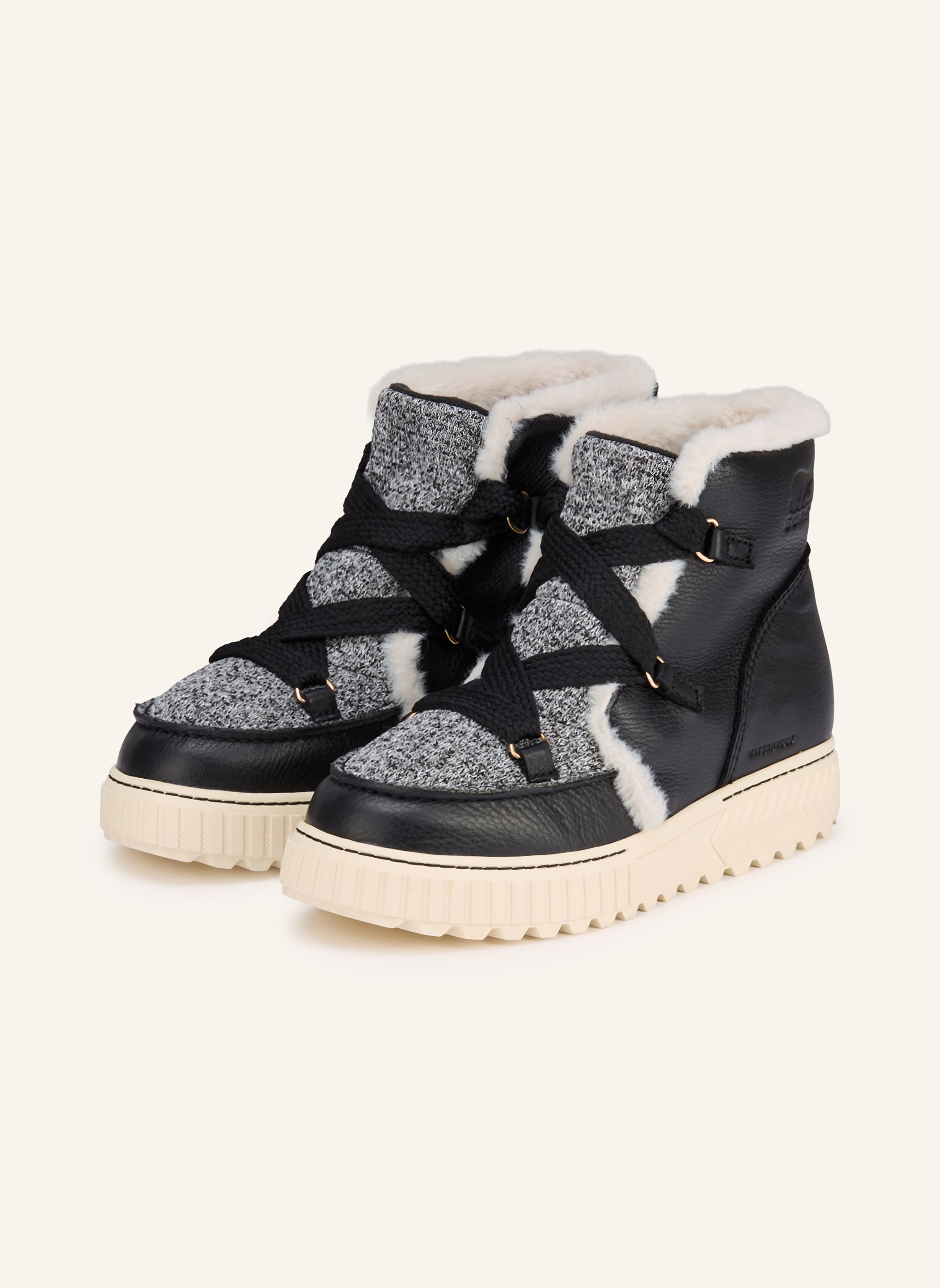 Sorel Schnürboots Ona Ave™ Alpine schwarz
