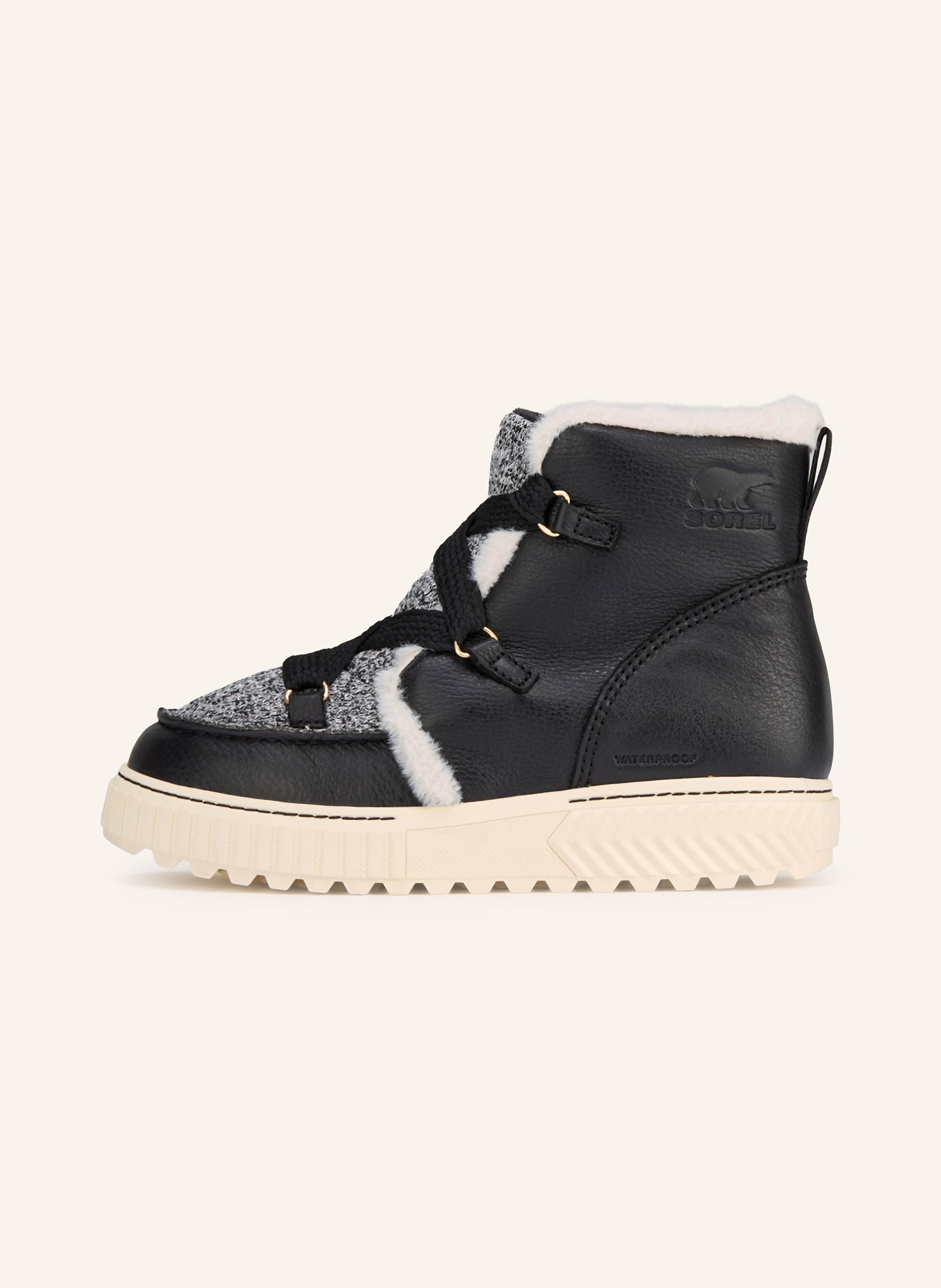 Thumbnail - Sorel Schnürboots Ona Ave™ Alpine schwarz