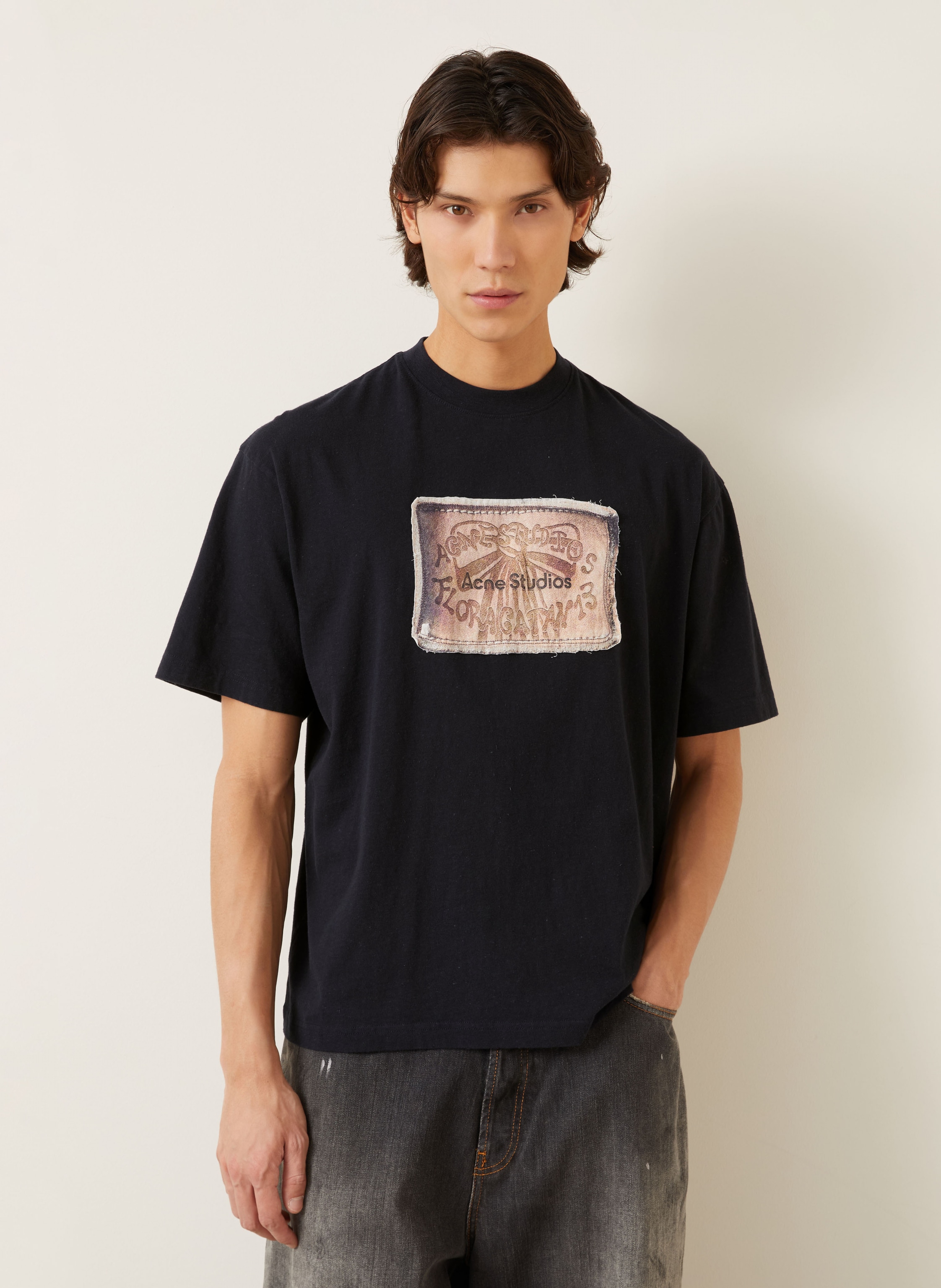 Thumbnail - Acne Studios T-Shirt schwarz