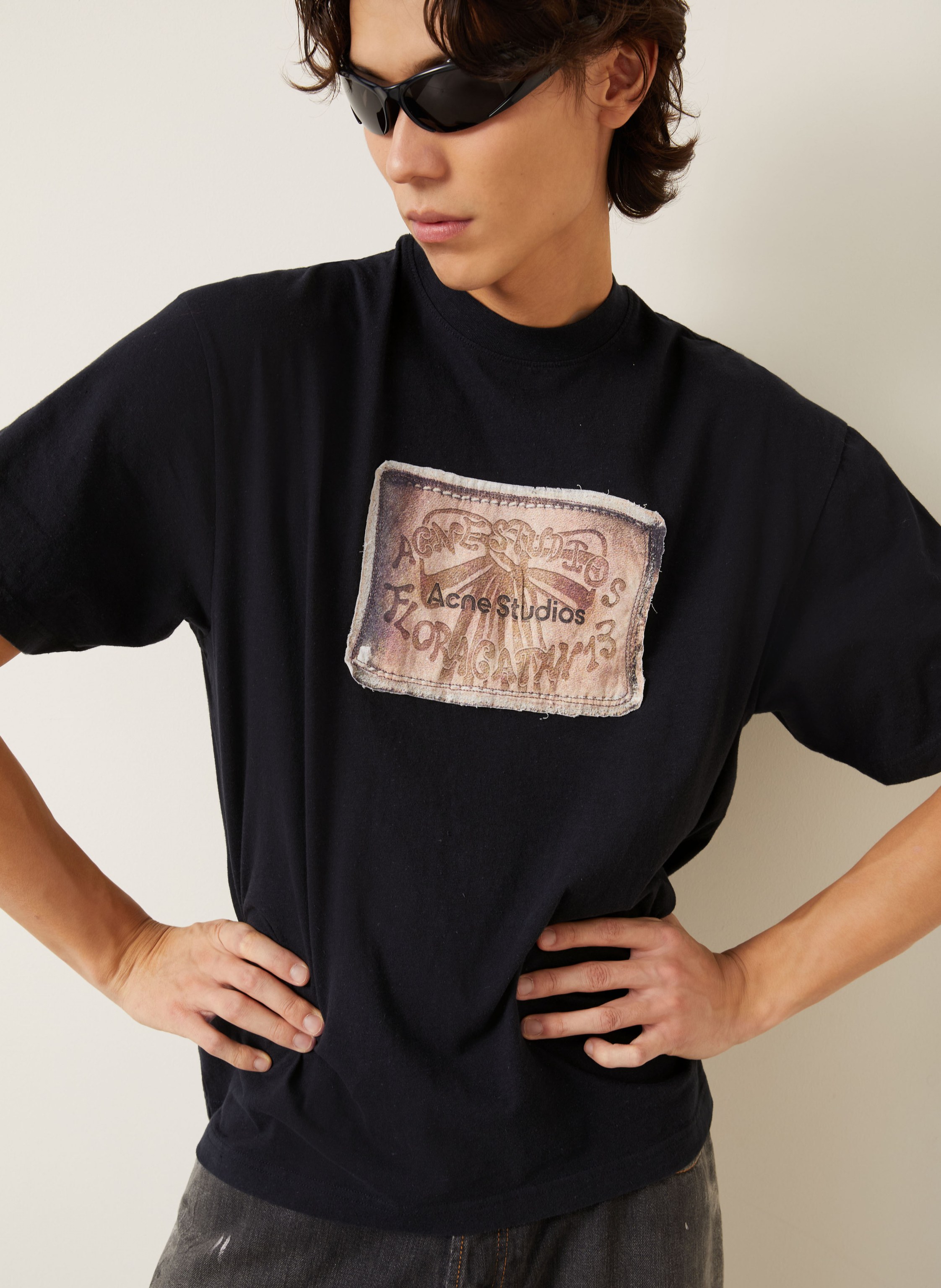 Thumbnail - Acne Studios T-Shirt schwarz