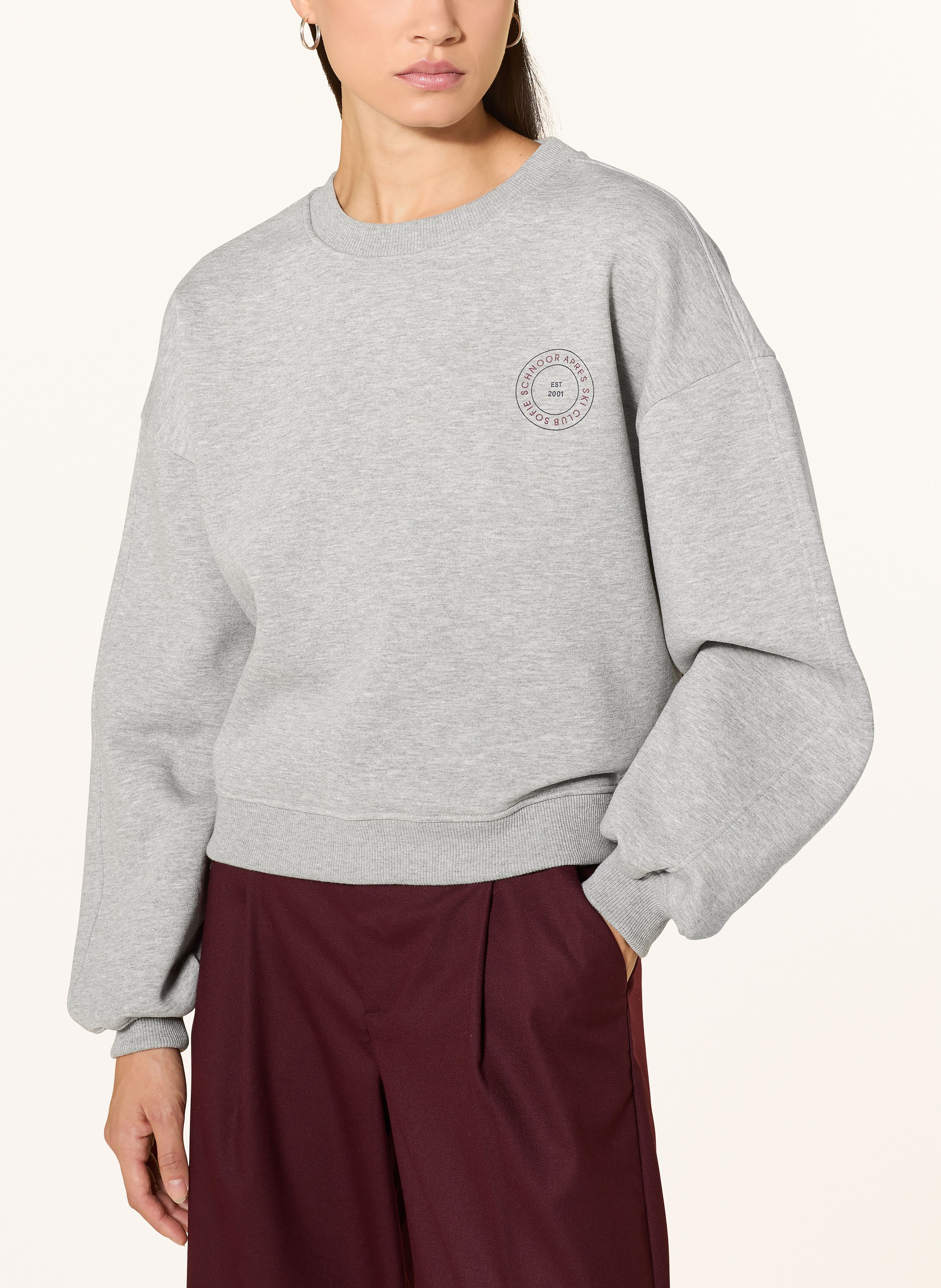 Thumbnail - Sofie Schnoor Sweatshirt Elinsw grau