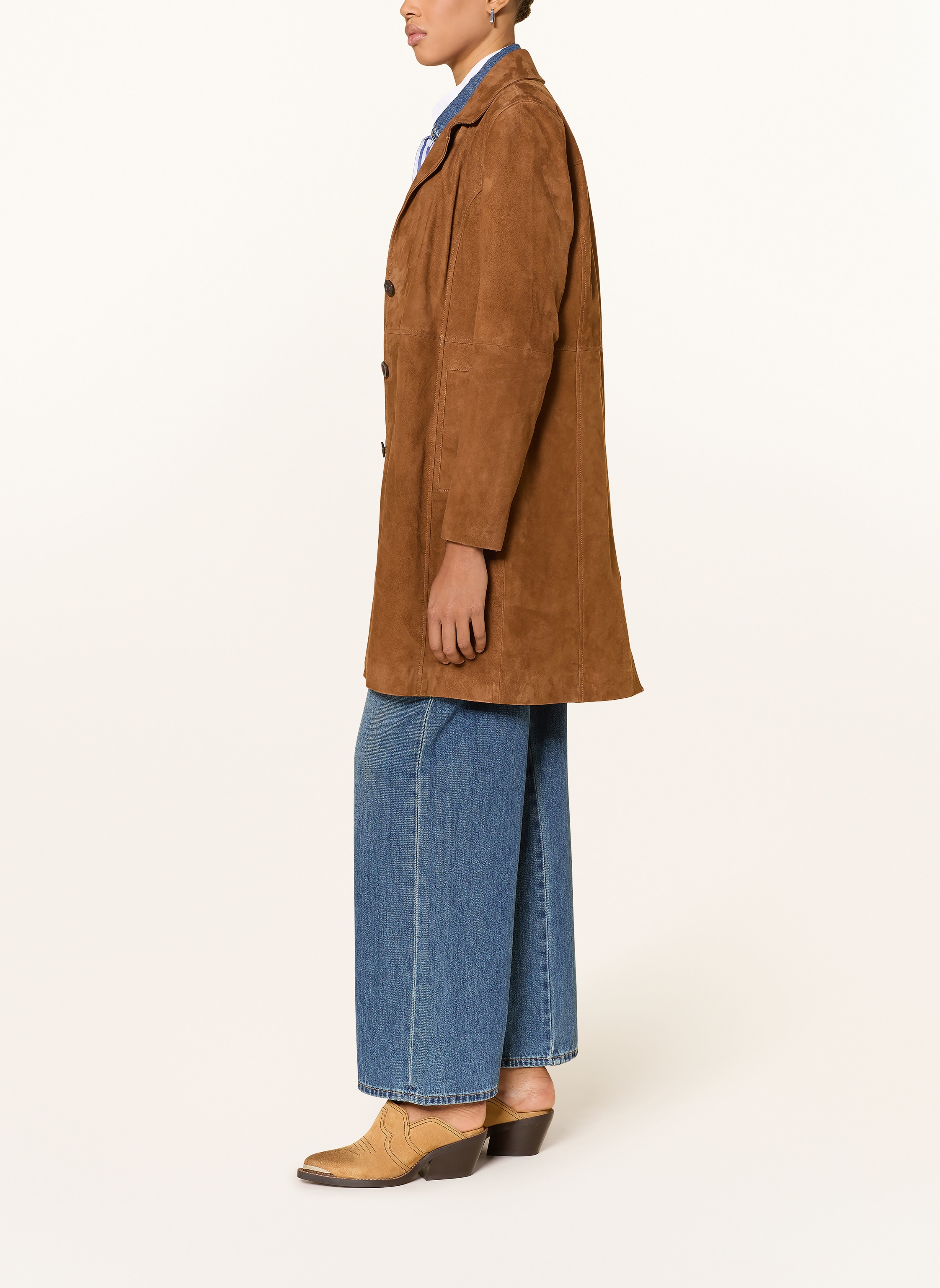 Thumbnail - Eleh Wide Leg Jeans blau