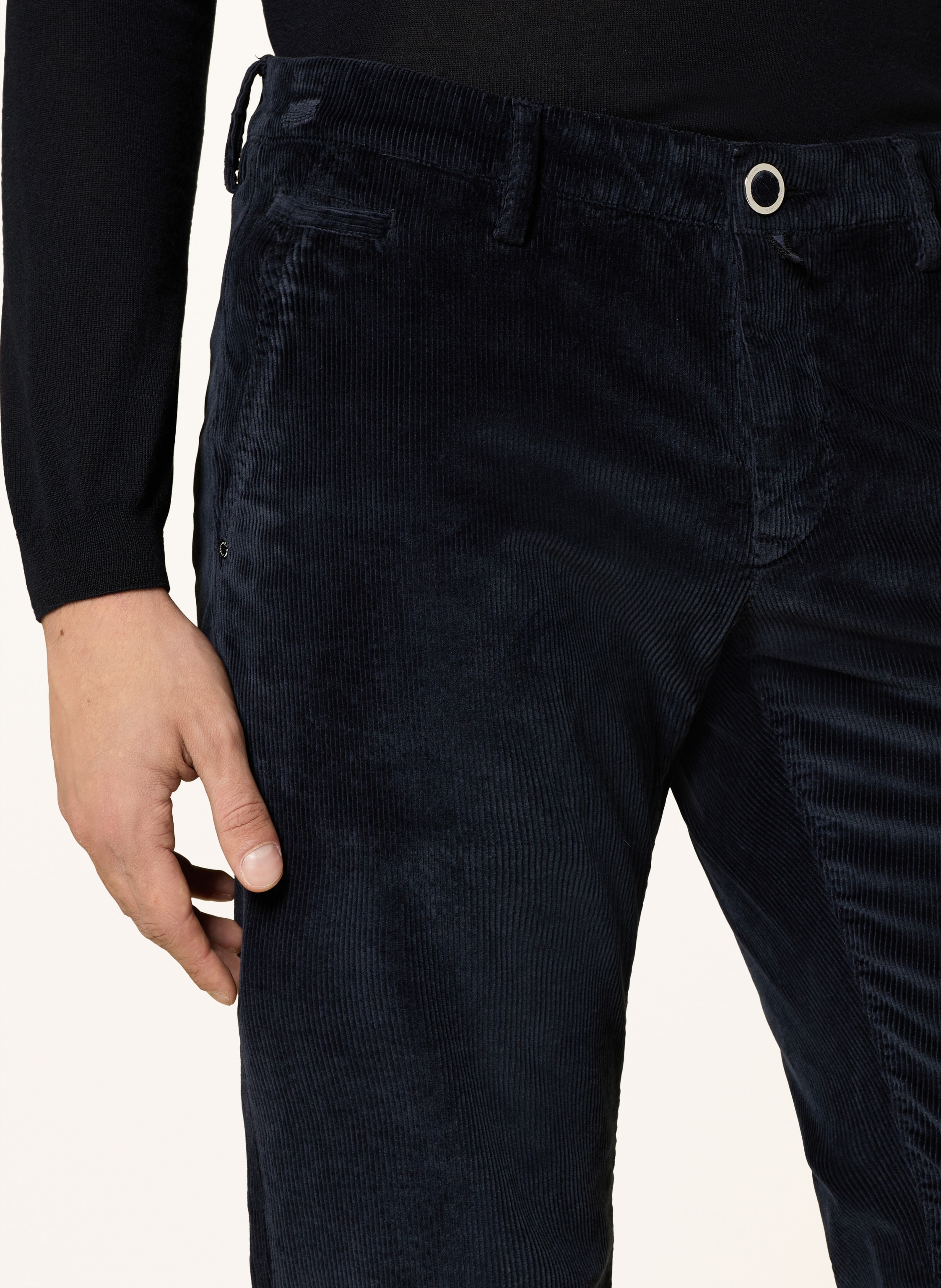 Thumbnail - Jacob Cohen Cordchino Bobby Slim Fit blau