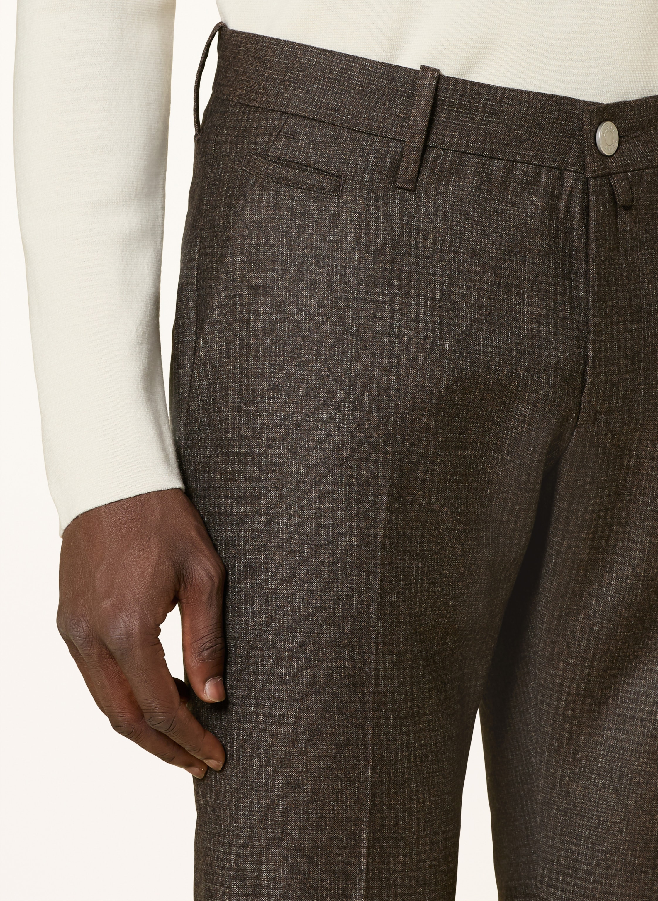 Thumbnail - Jacob Cohen Chino Regular Fit braun