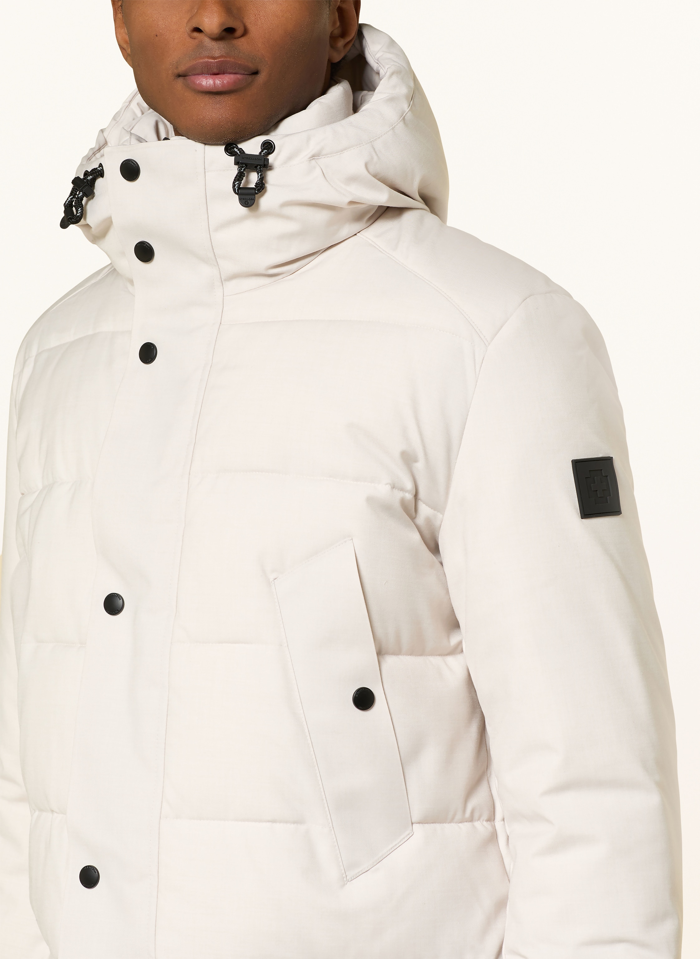 Thumbnail - Strellson Steppmantel Mit Blende weiss