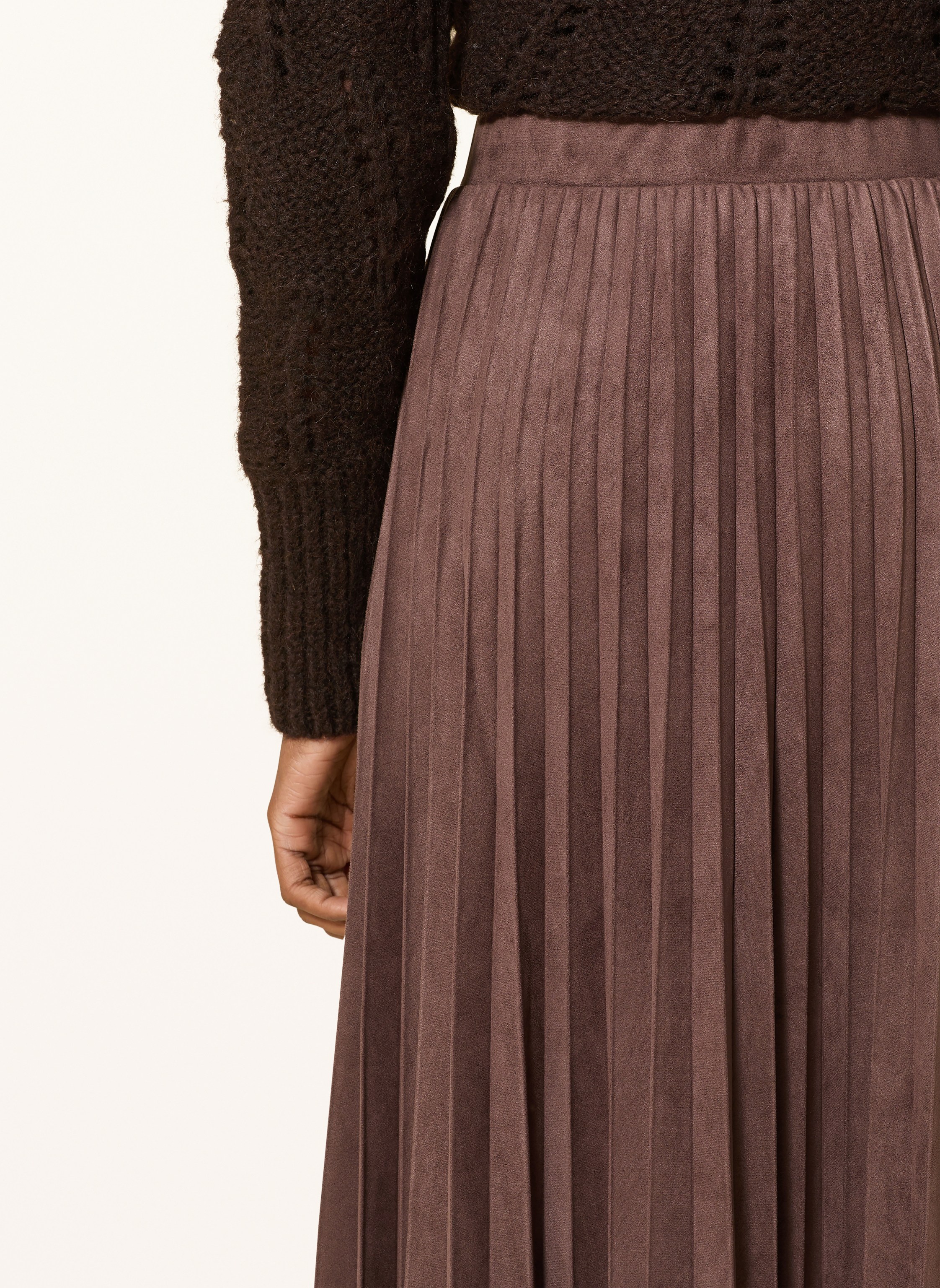 Thumbnail - Cartoon Plisseerock braun