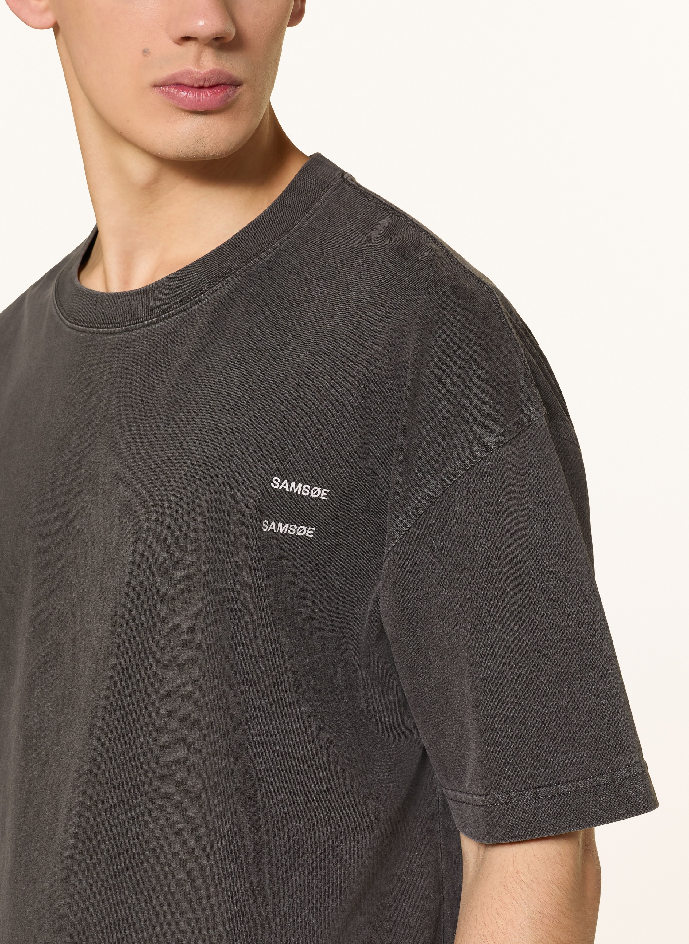 Thumbnail - Samsøe Samsøe T-Shirt Sajoel grau