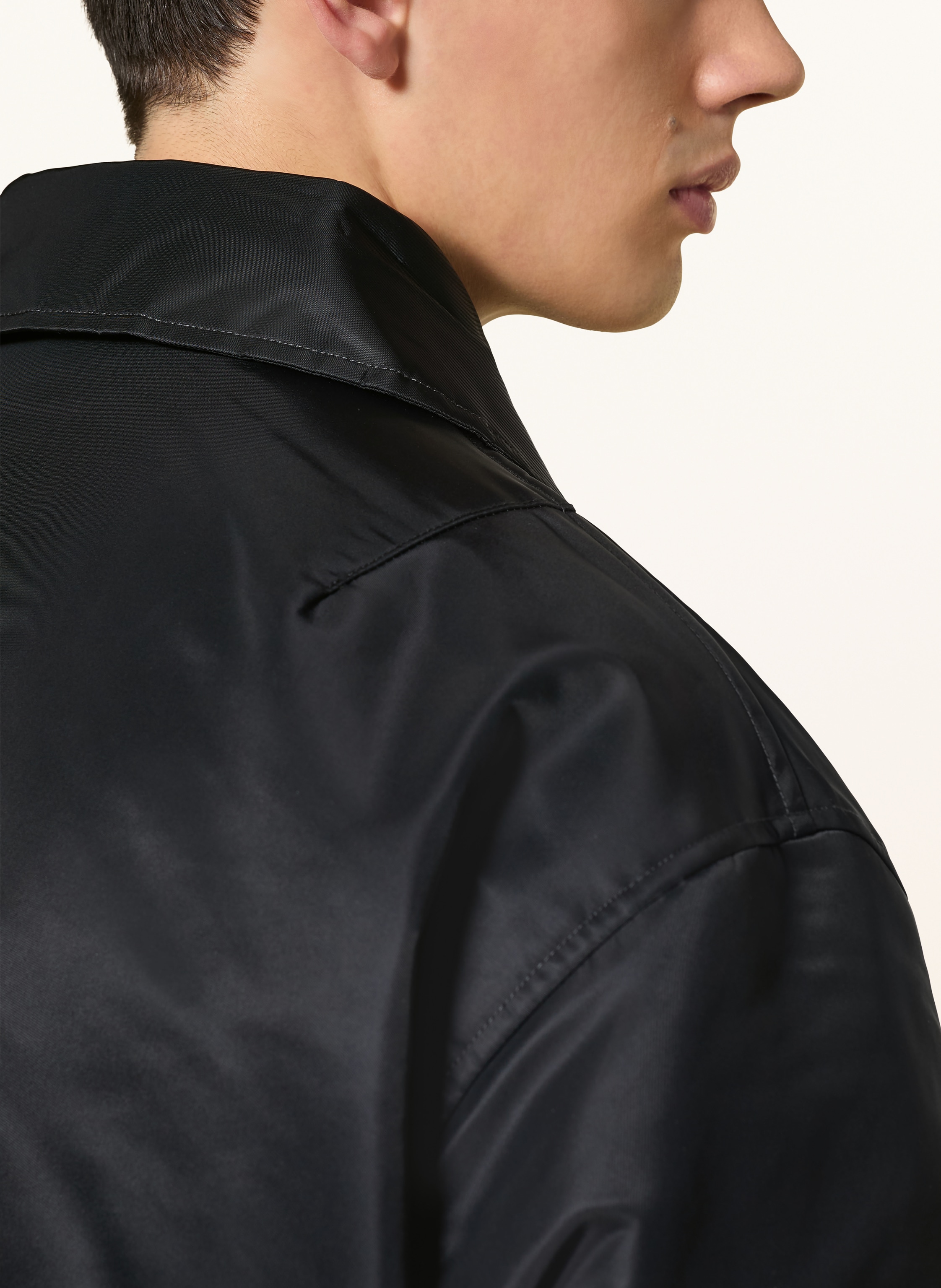 Thumbnail - Moose Knuckles Blouson Mit Kunstfell schwarz