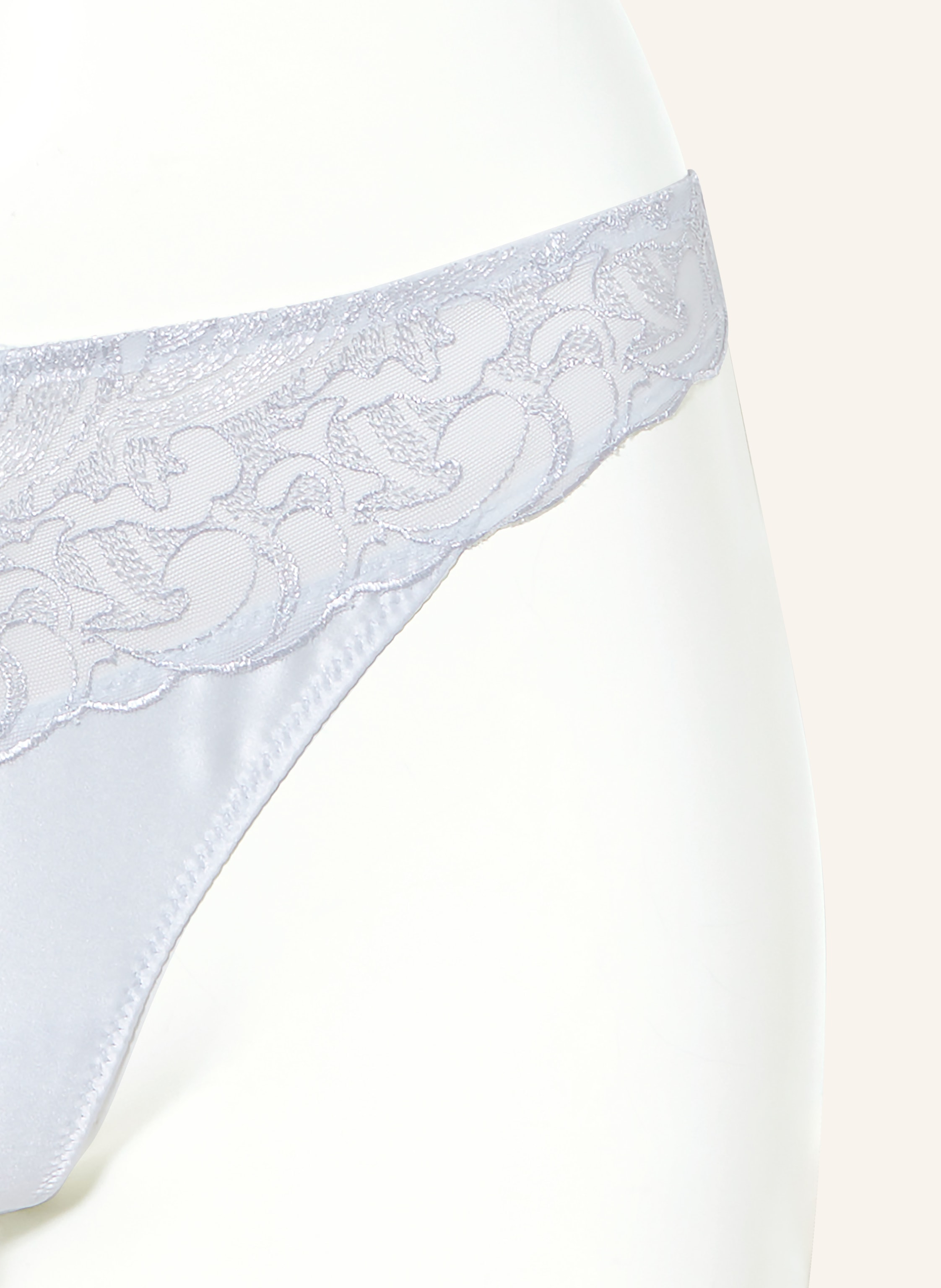 Thumbnail - Aubade String Satin Memories Mit Cut-Out blau