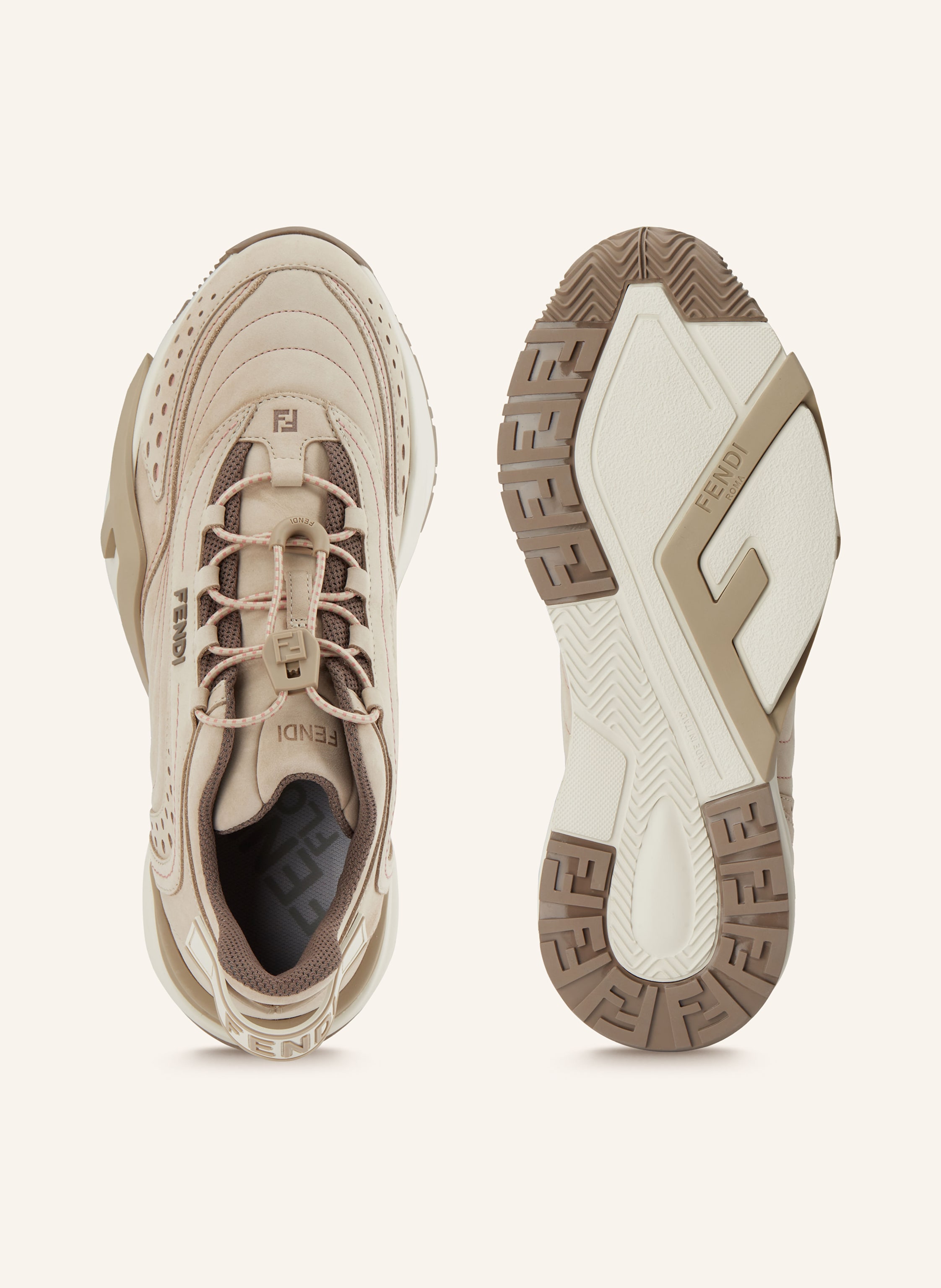 Thumbnail - Fendi Sneaker Flow beige