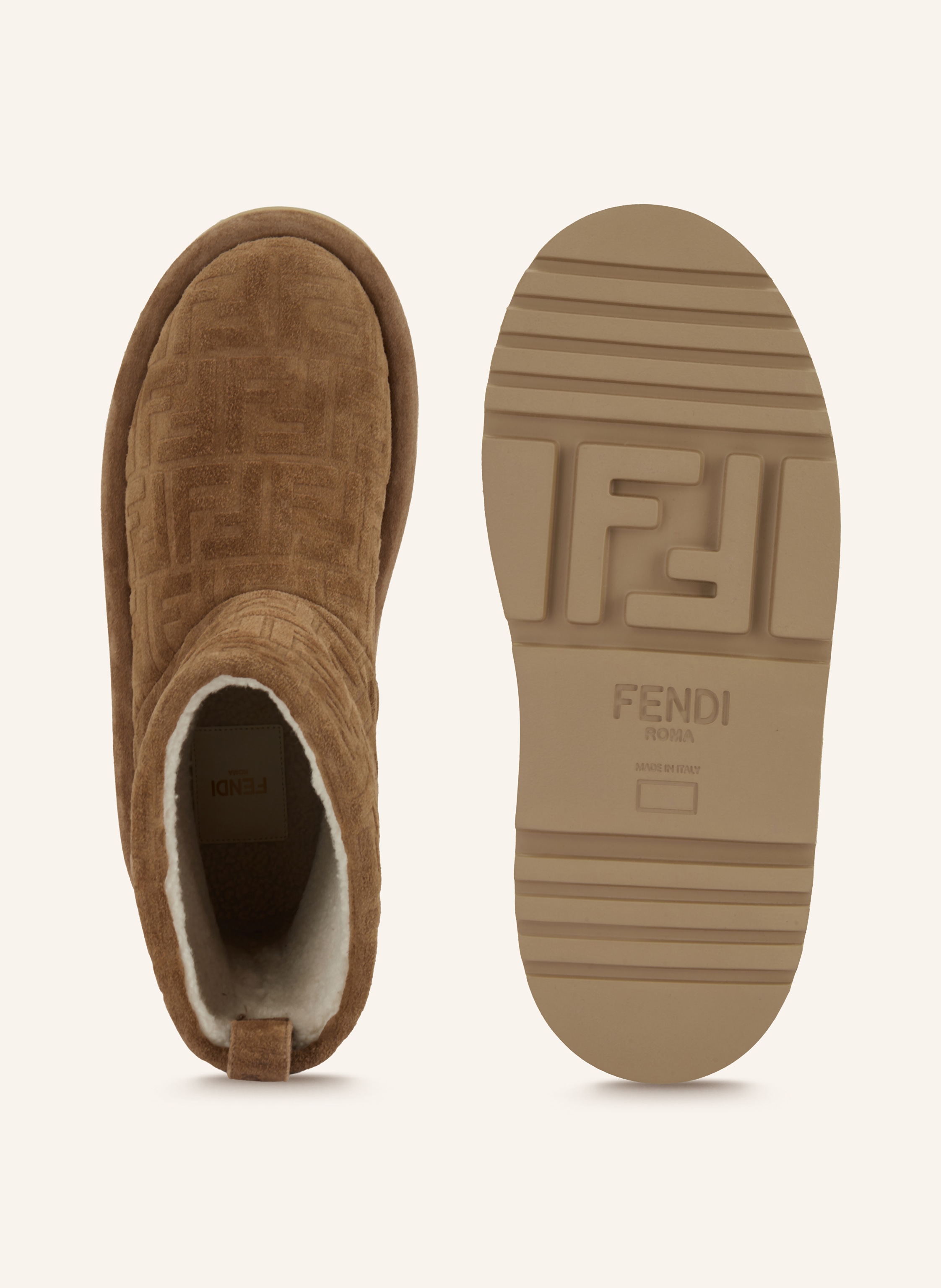 Thumbnail - Fendi Boots braun