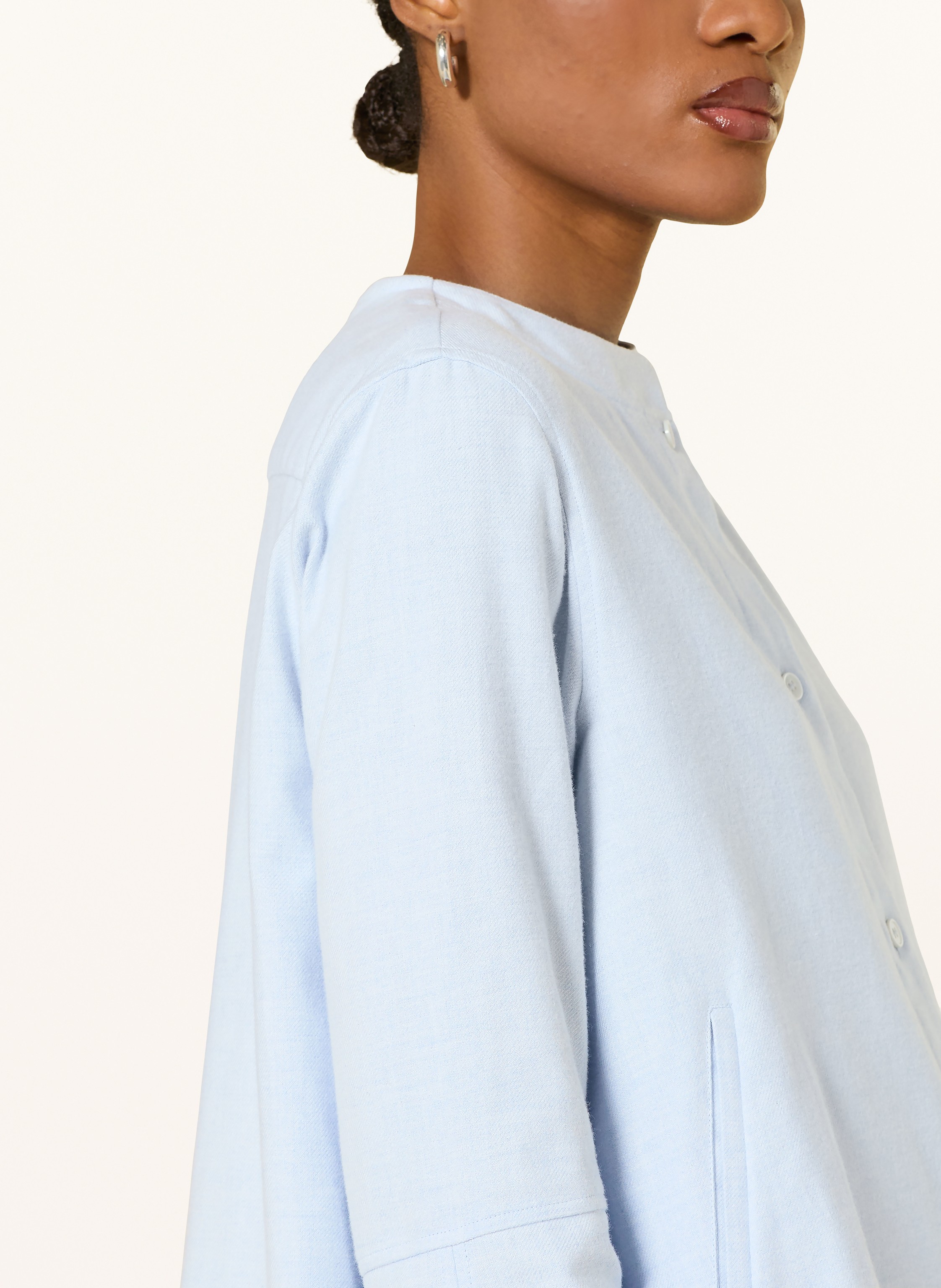 Thumbnail - Robert Friedman Flanellbluse blau