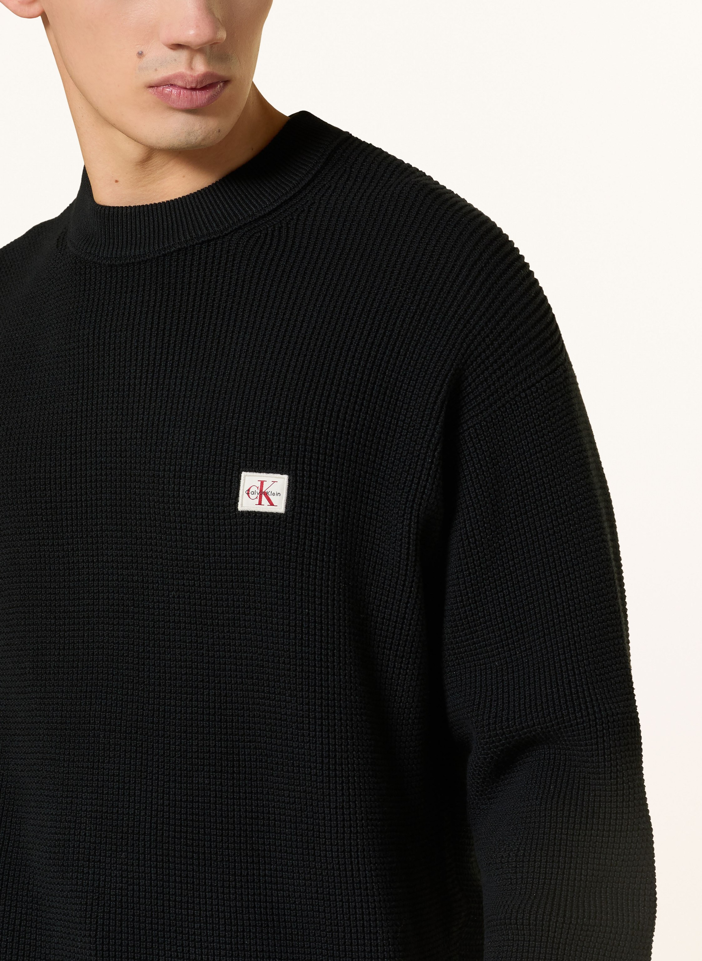 Thumbnail - Calvin Klein Jeans Pullover schwarz