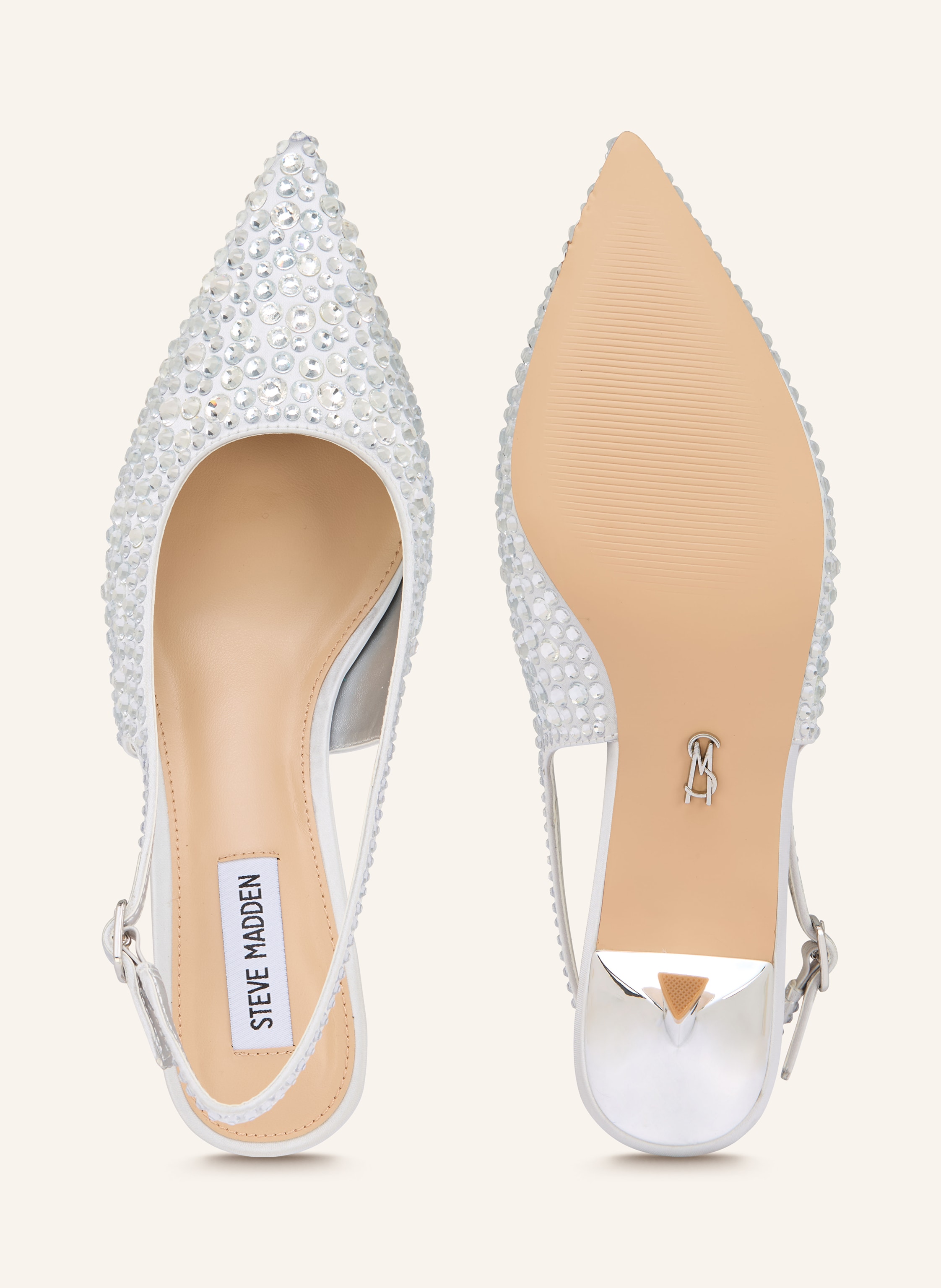 Thumbnail - Steve Madden Slingpumps Korra Mit Schmucksteinen silber