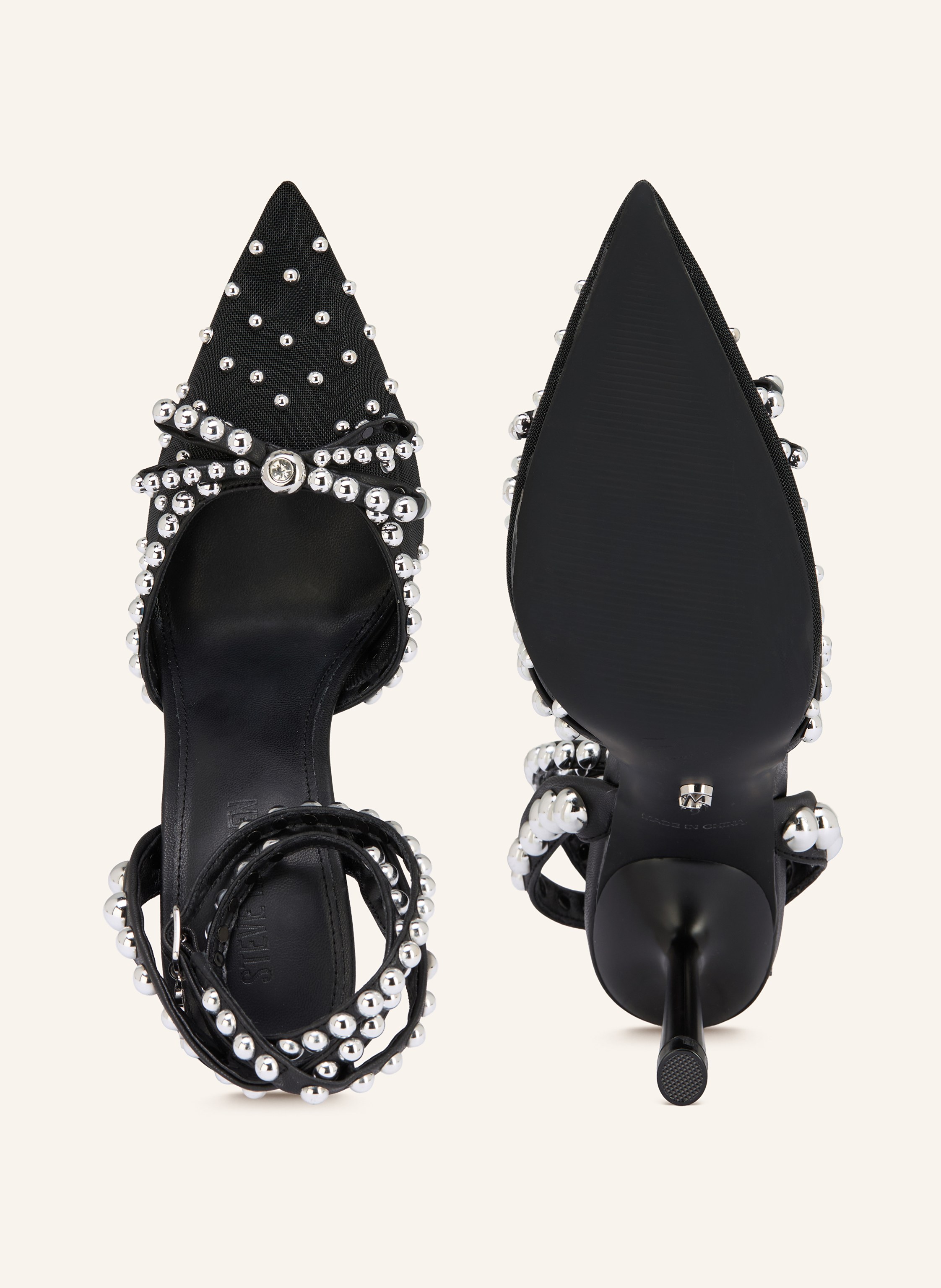 Thumbnail - Steve Madden Slingpumps Val Mit Nieten schwarz