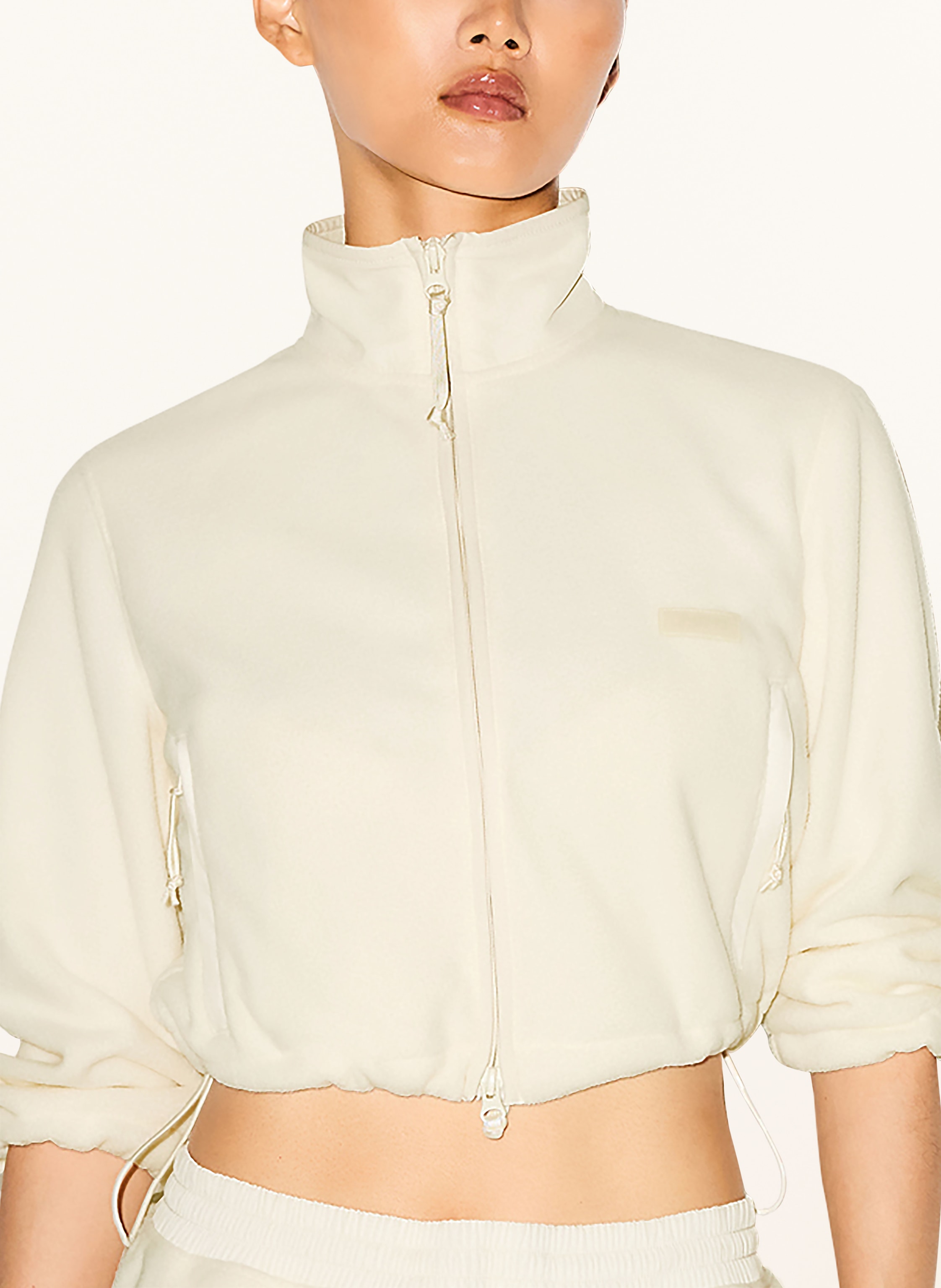 Thumbnail - Skims Lounge-Fleecejacke Teddy weiss