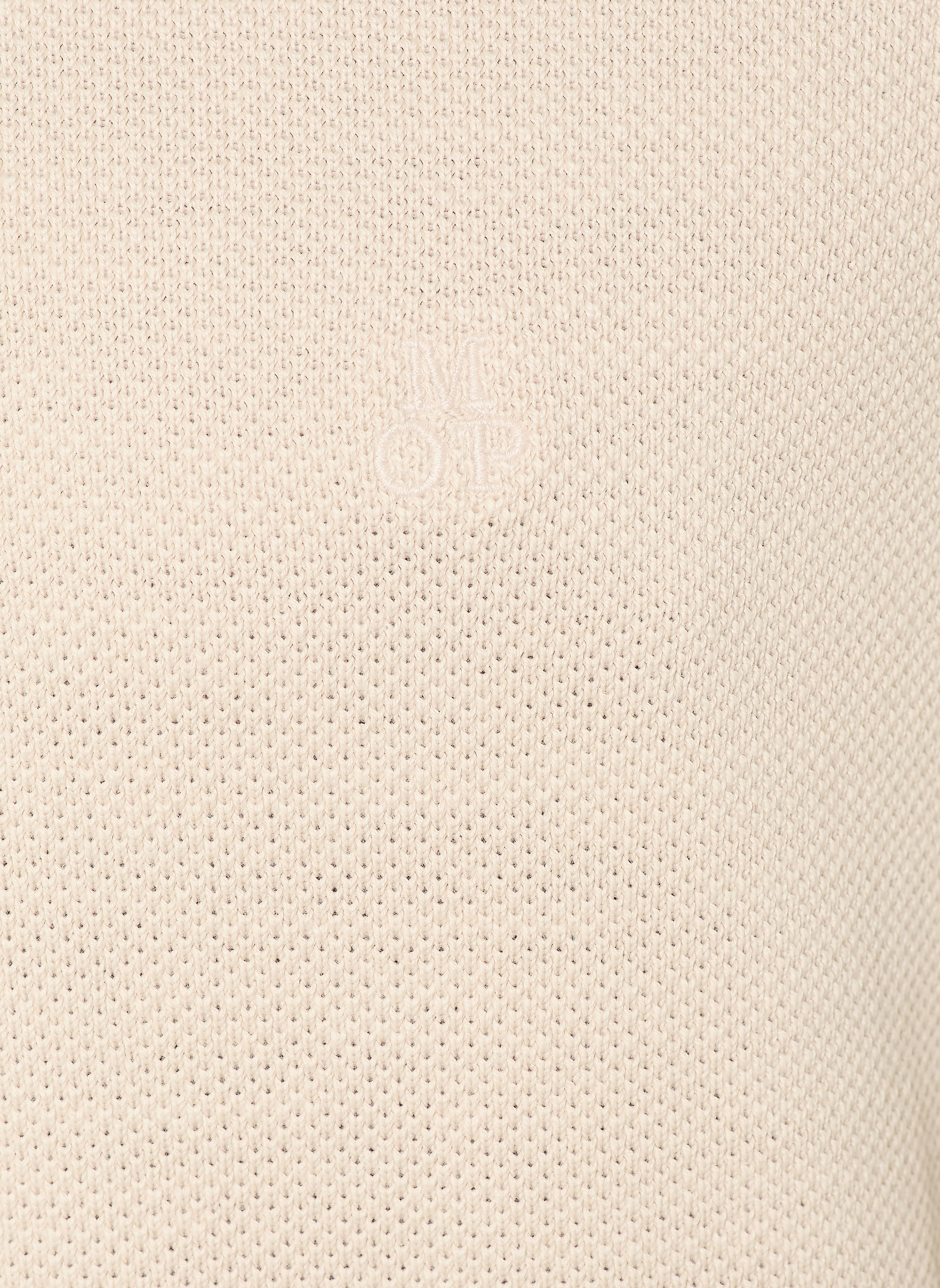 Thumbnail - Marc O'polo Piqué-Pullover beige