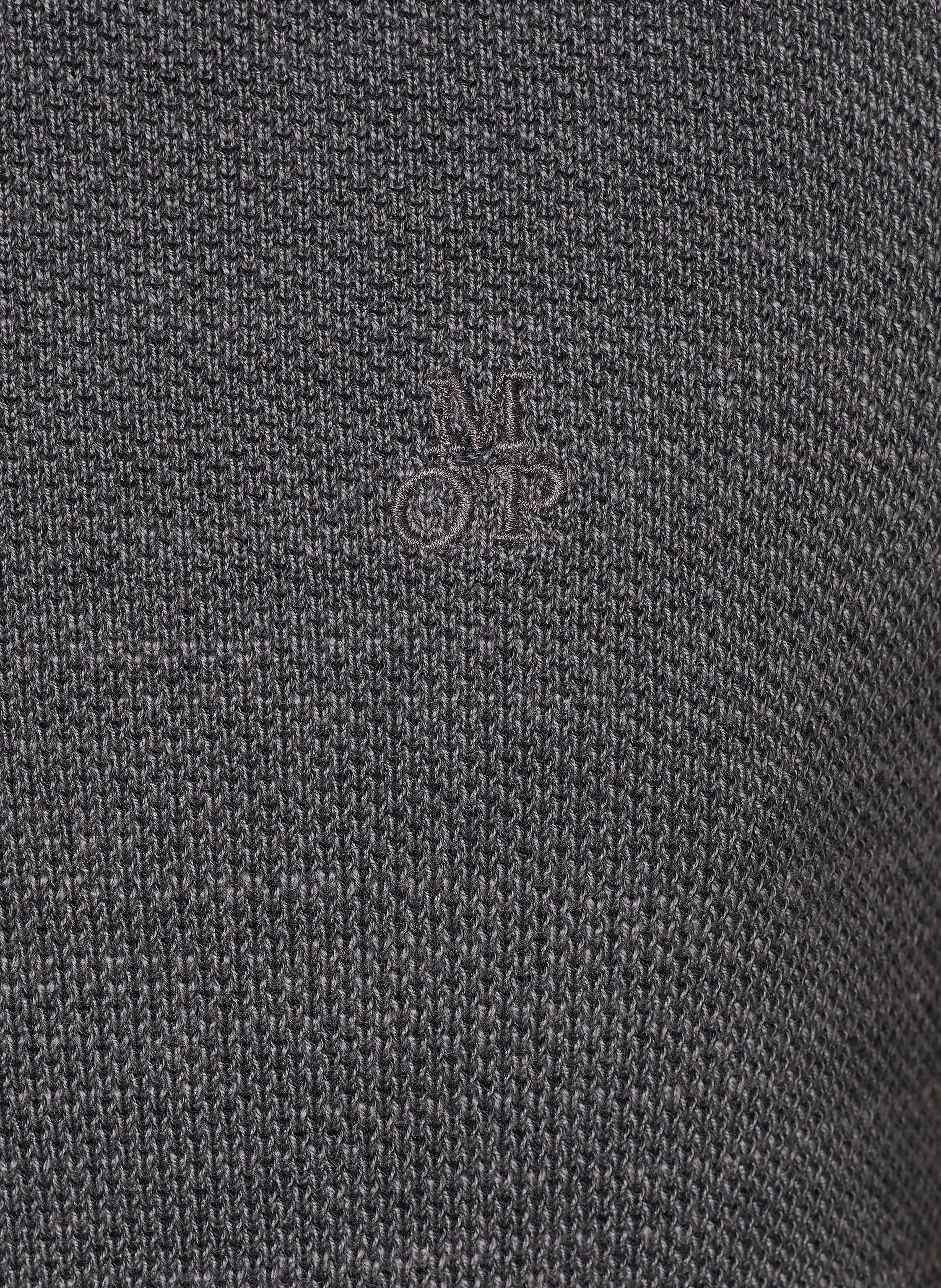 Thumbnail - Marc O'polo Piqué-Pullover grau