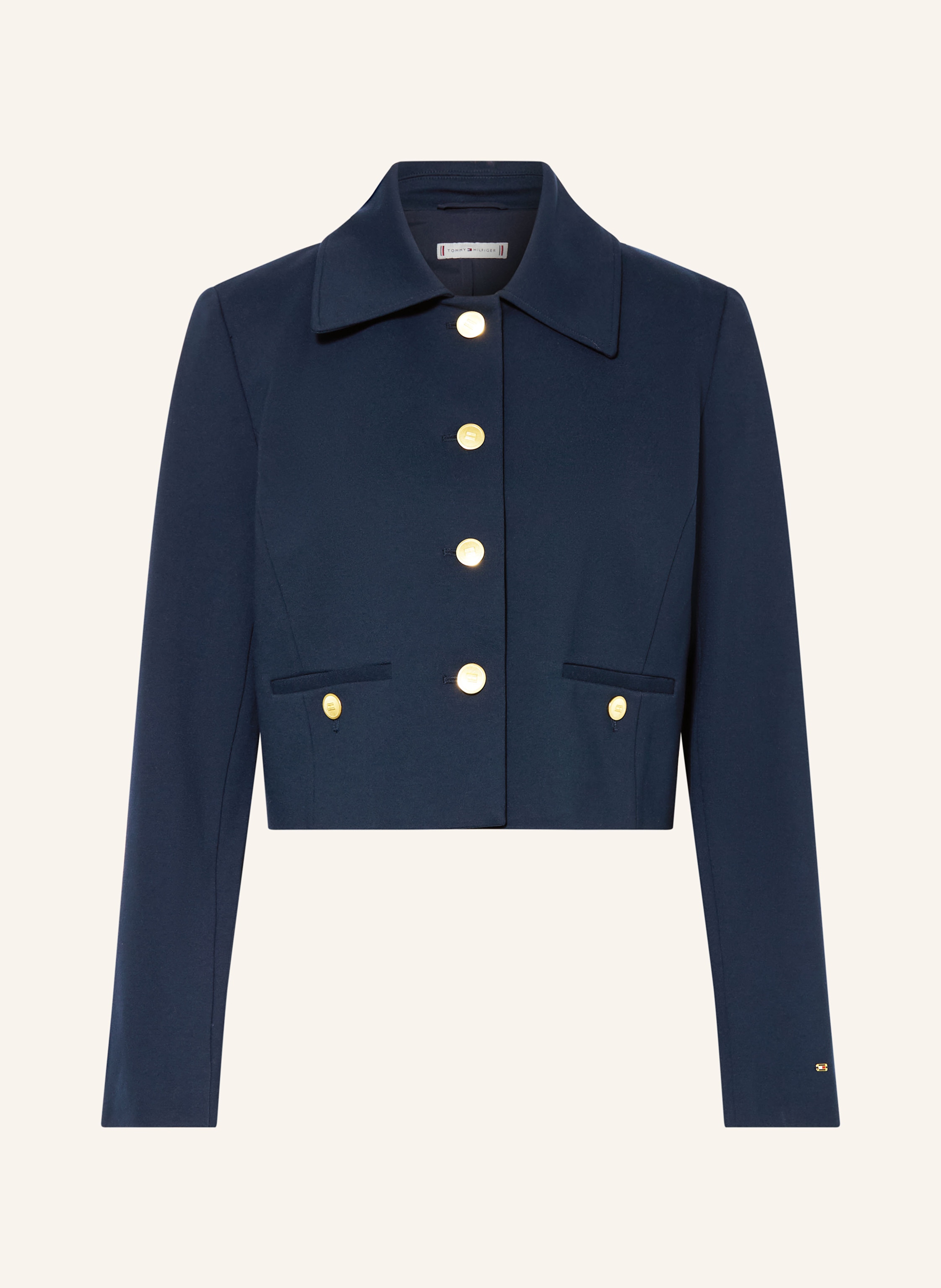 Tommy Hilfiger Kastenjacke blau