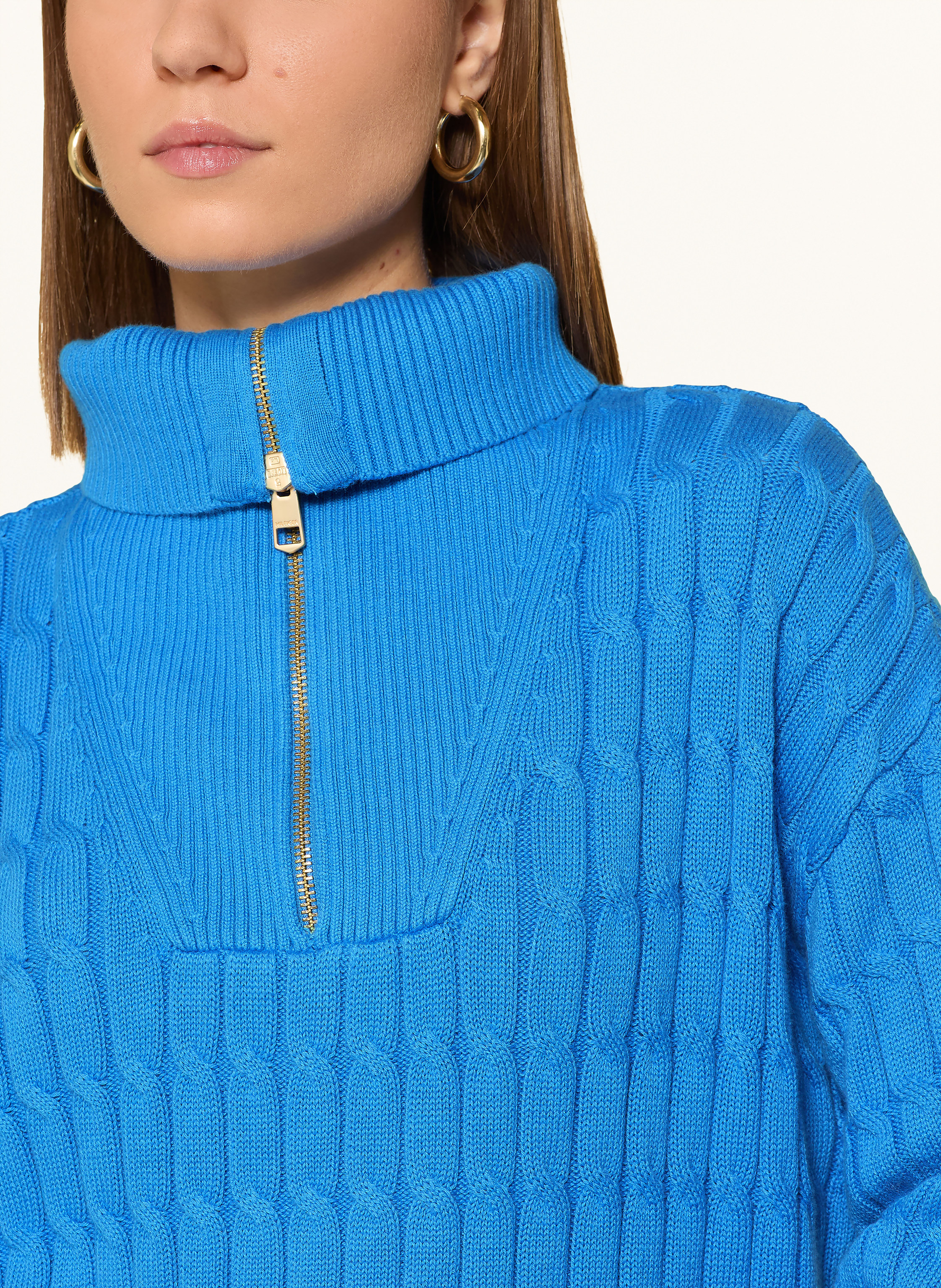 Thumbnail - Tommy Hilfiger Troyer blau