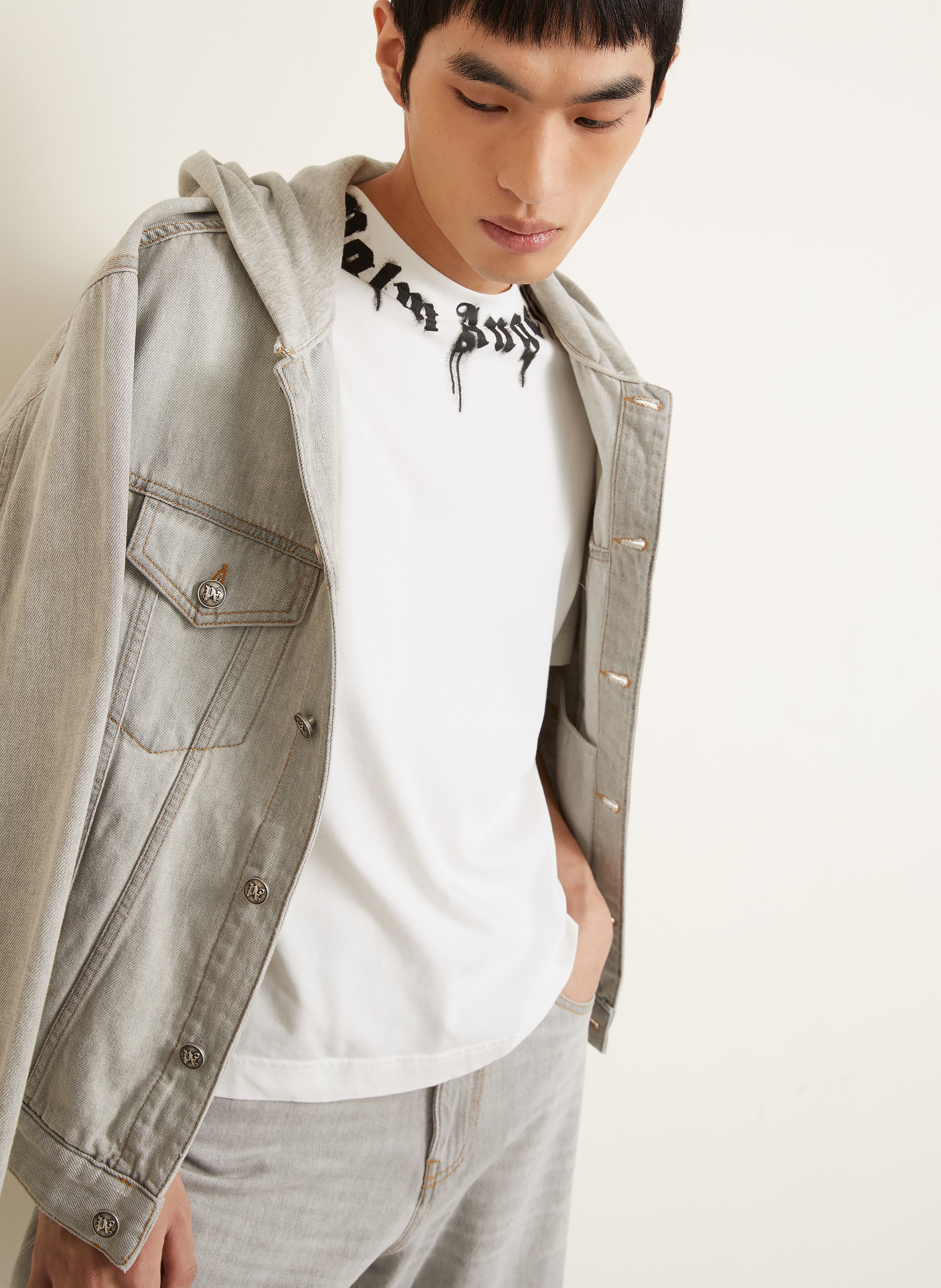 Thumbnail - Palm Angels T-Shirt weiss