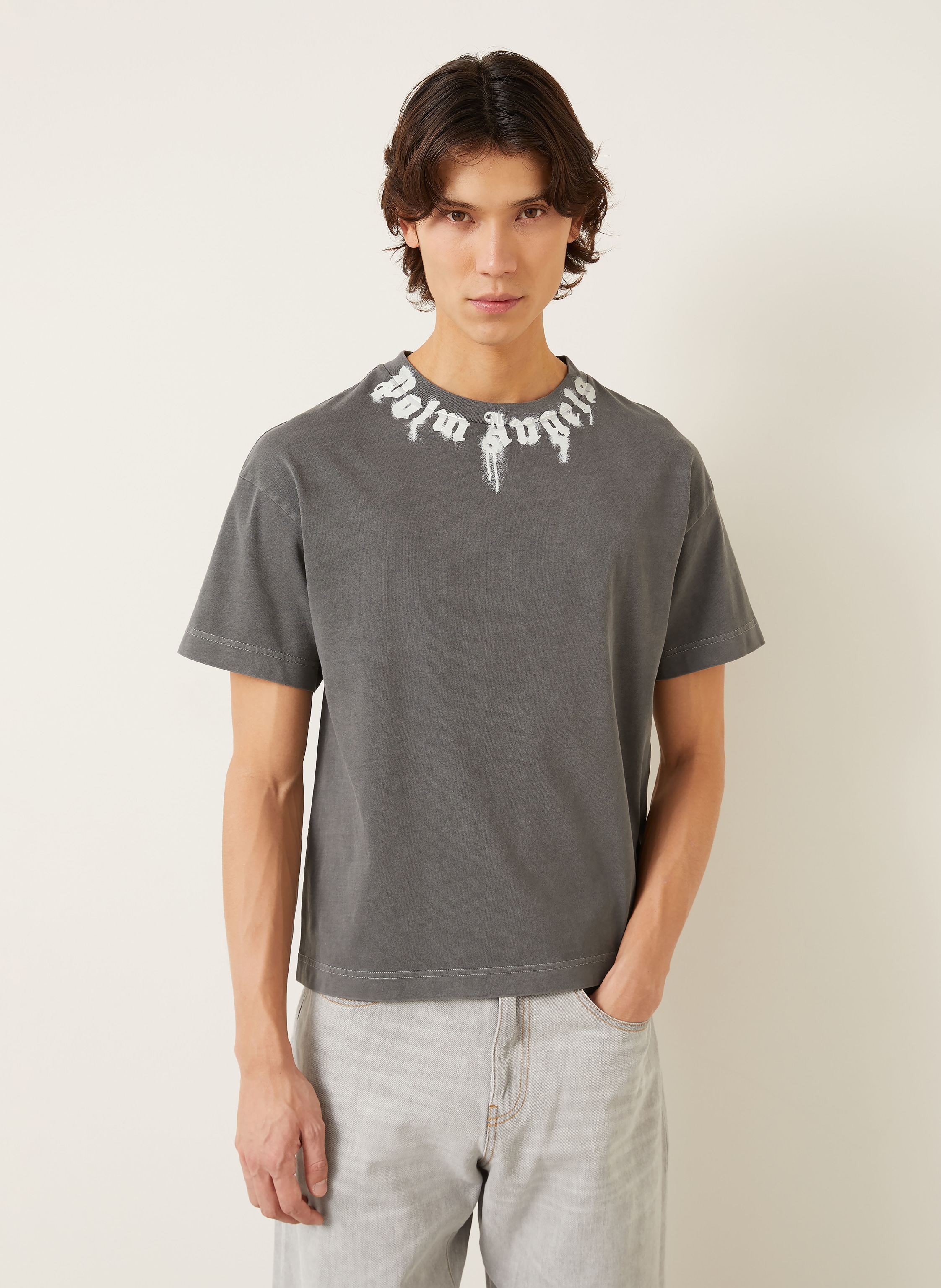 Thumbnail - Palm Angels T-Shirt grau