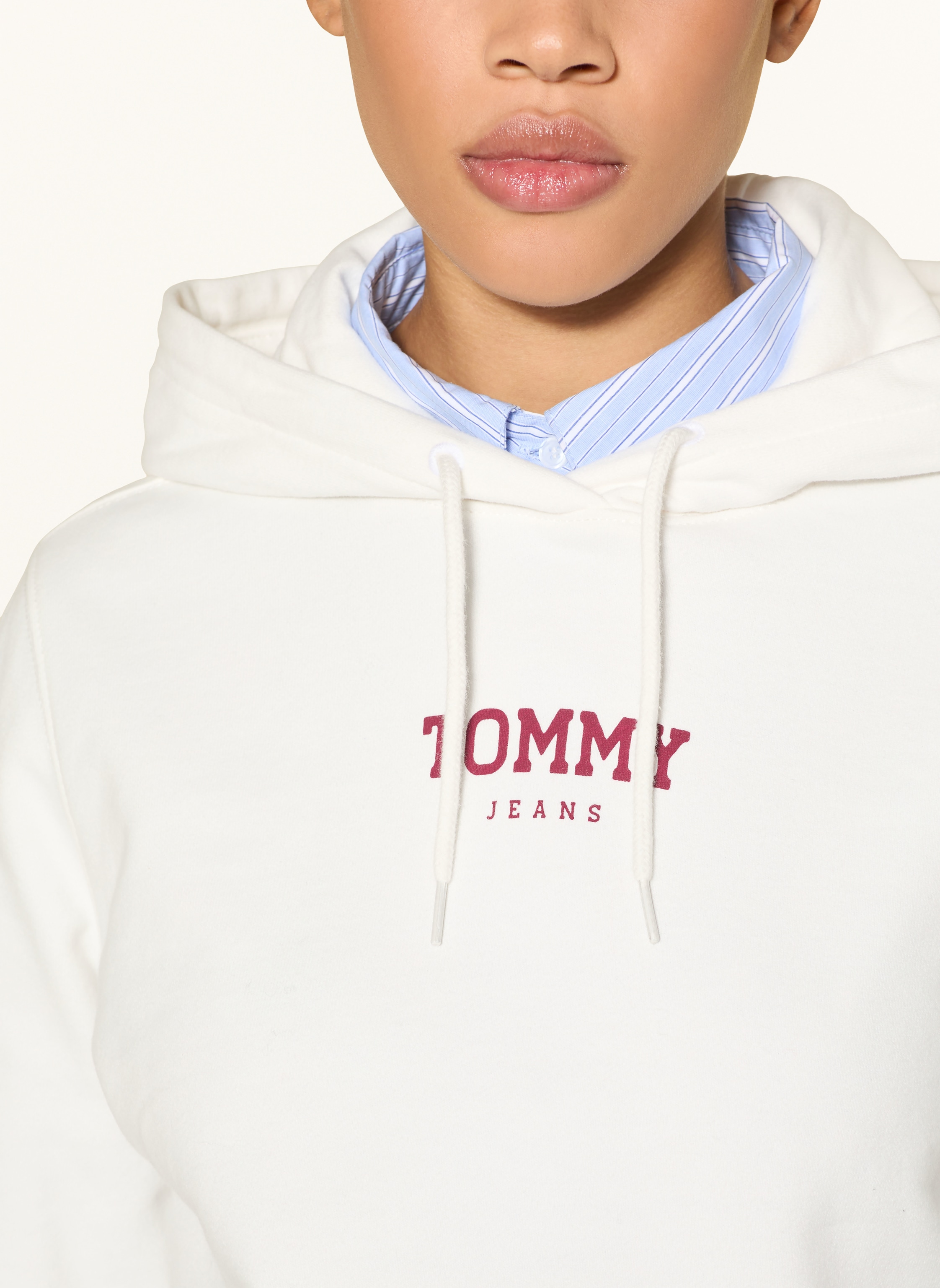 Thumbnail - Tommy Jeans Hoodie weiss