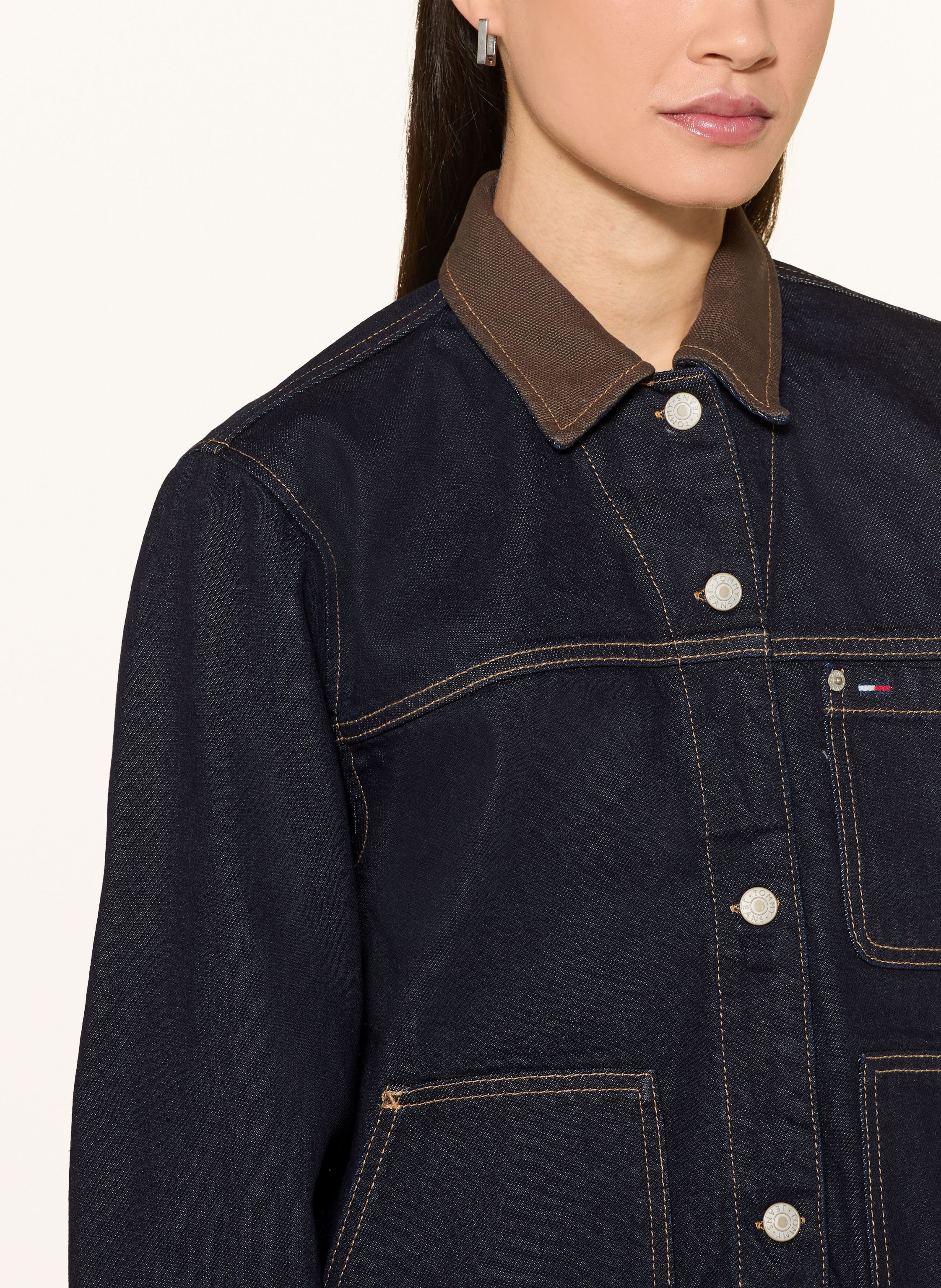 Thumbnail - Tommy Jeans Jeansjacke blau