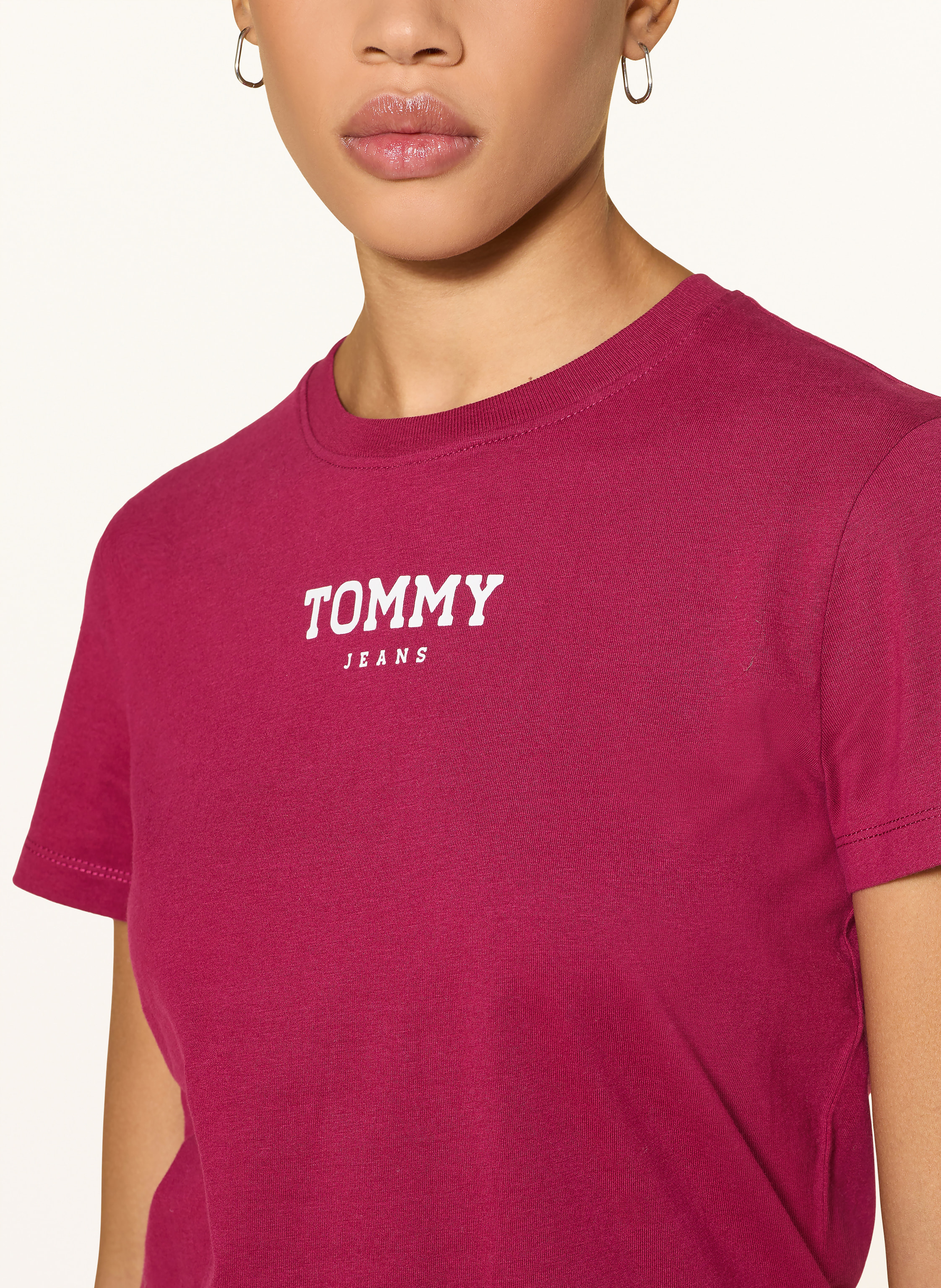 Thumbnail - Tommy Jeans T-Shirt rot