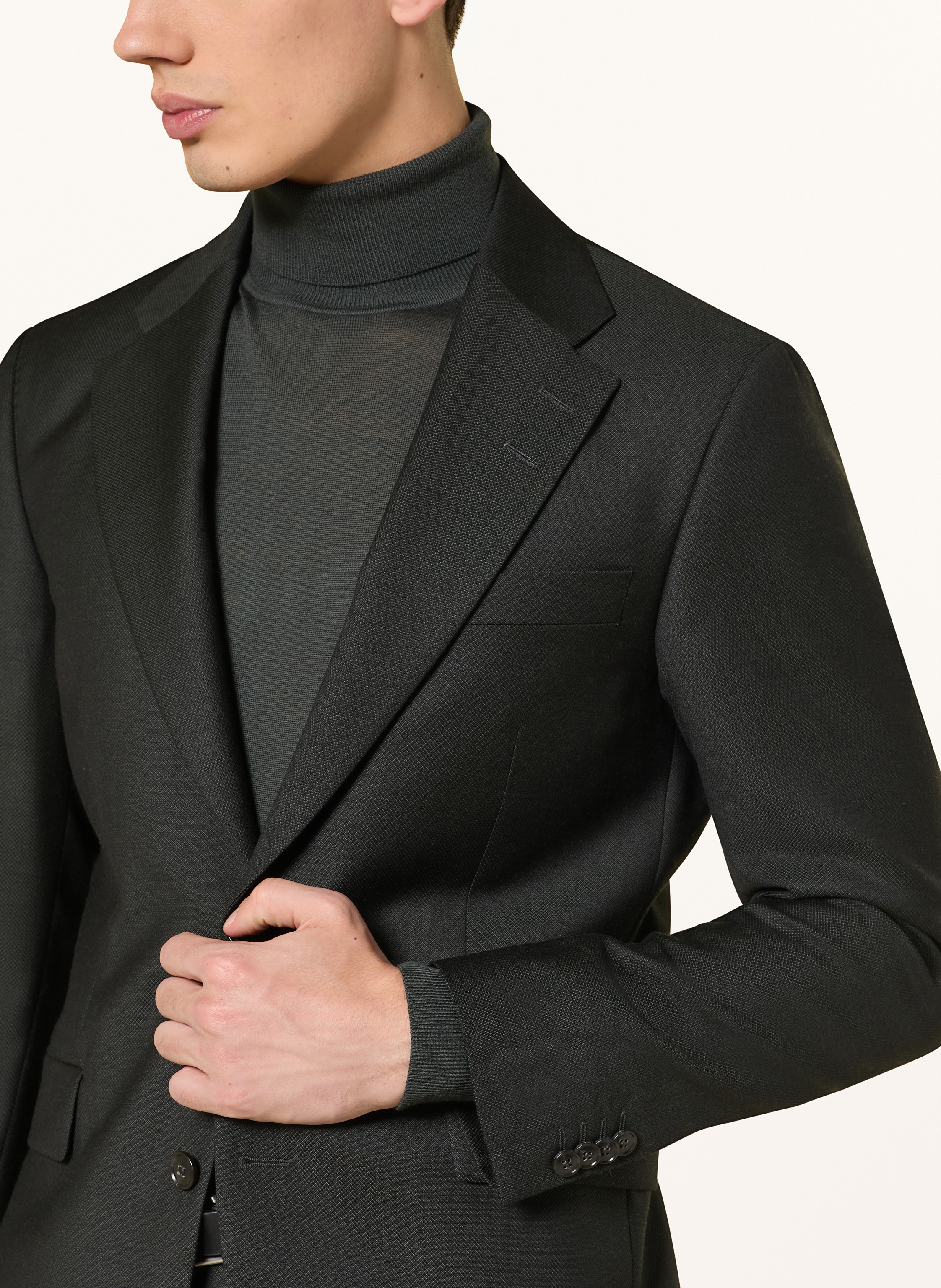 Thumbnail - Tiger Of Sweden Anzugsakko Ease Regular Fit gruen