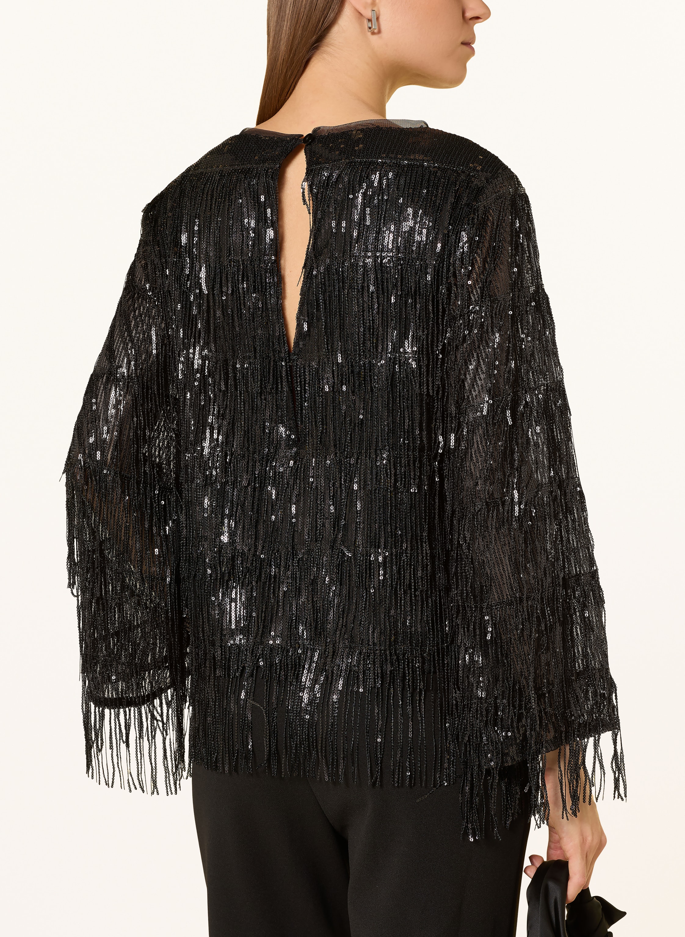 Thumbnail - Ana Alcazar Jumpsuit Mit Pailletten schwarz