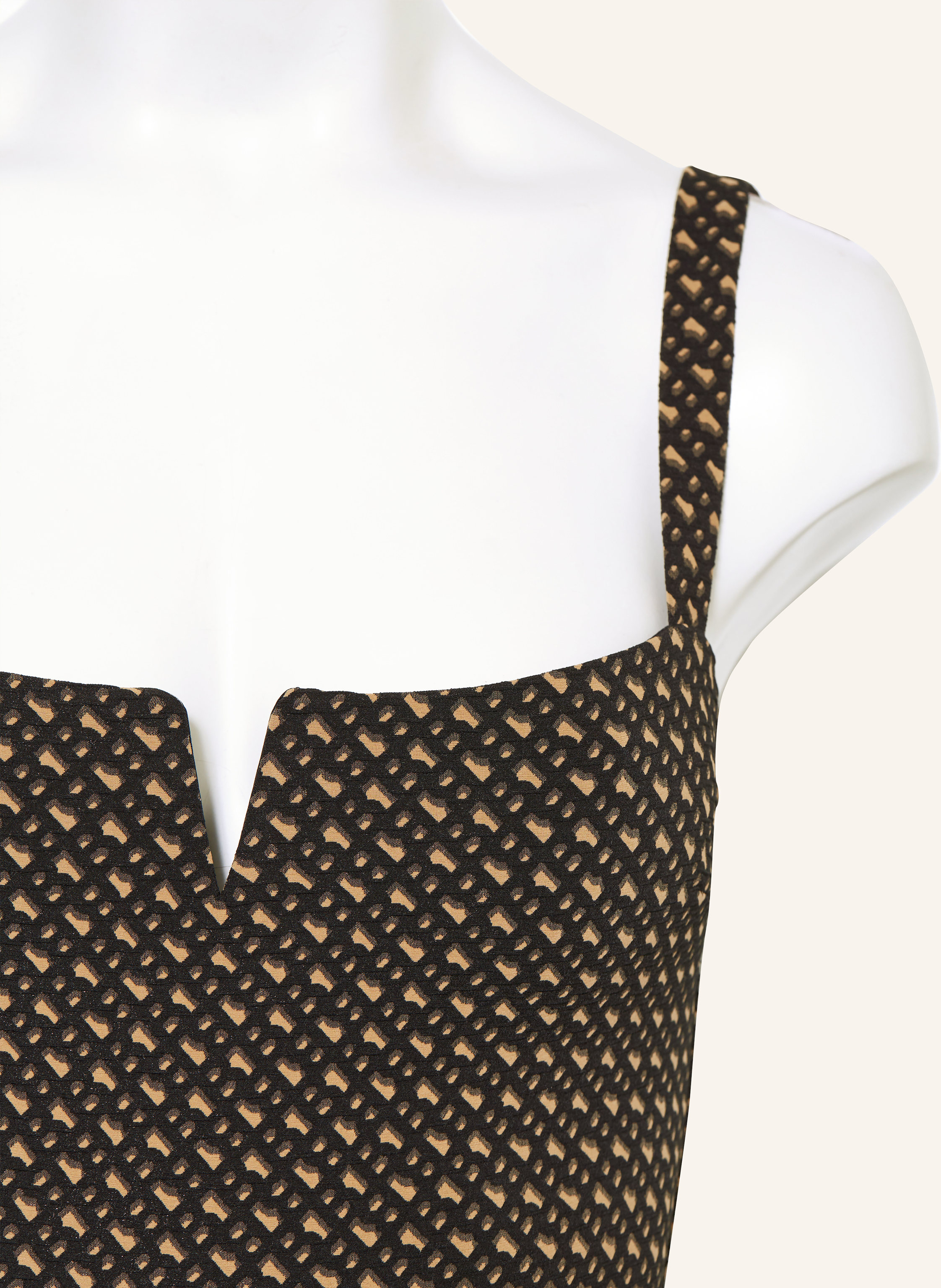 Thumbnail - Boss Badeanzug B Monogram braun