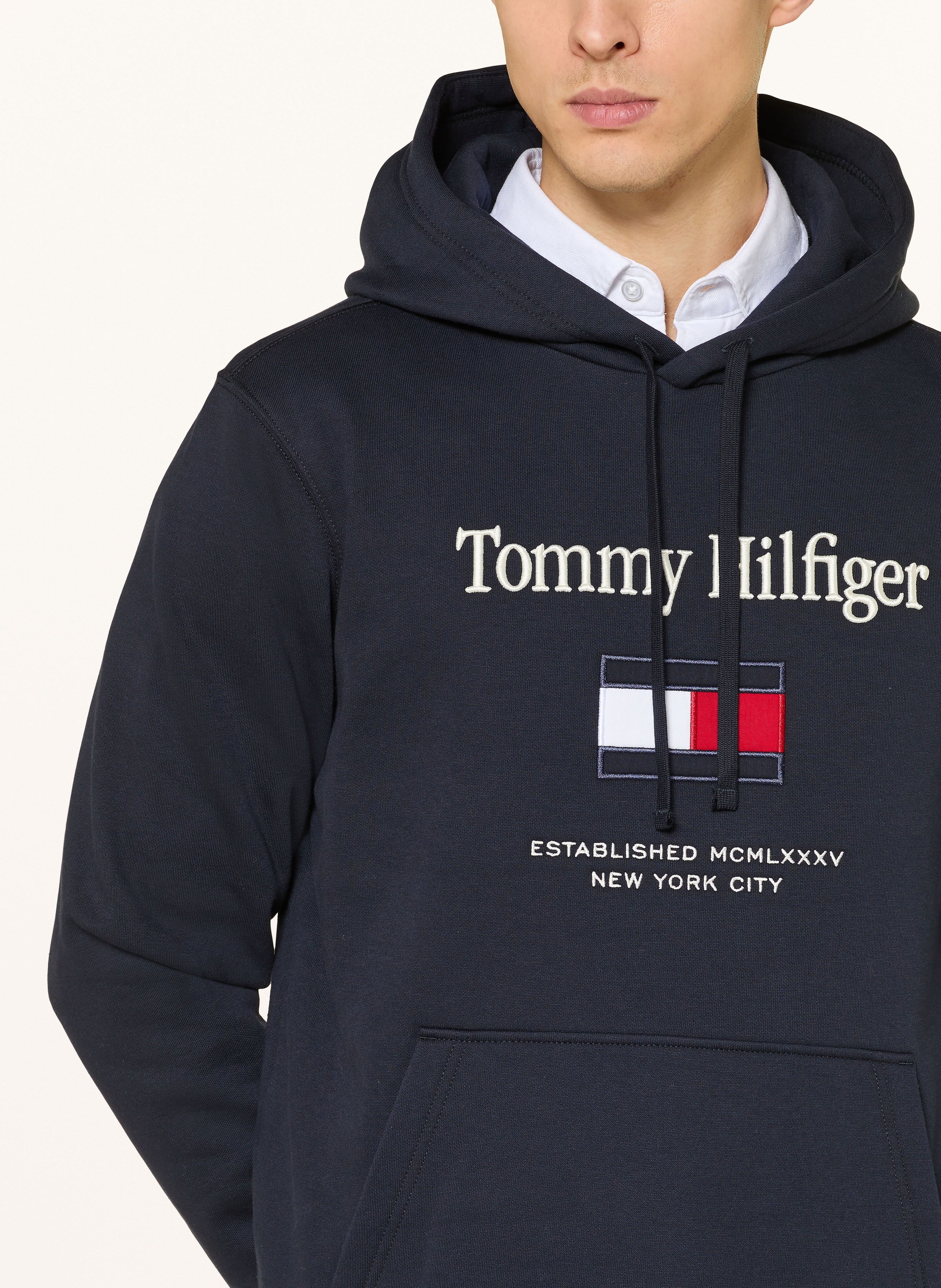 Thumbnail - Tommy Hilfiger Hoodie Tommy blau