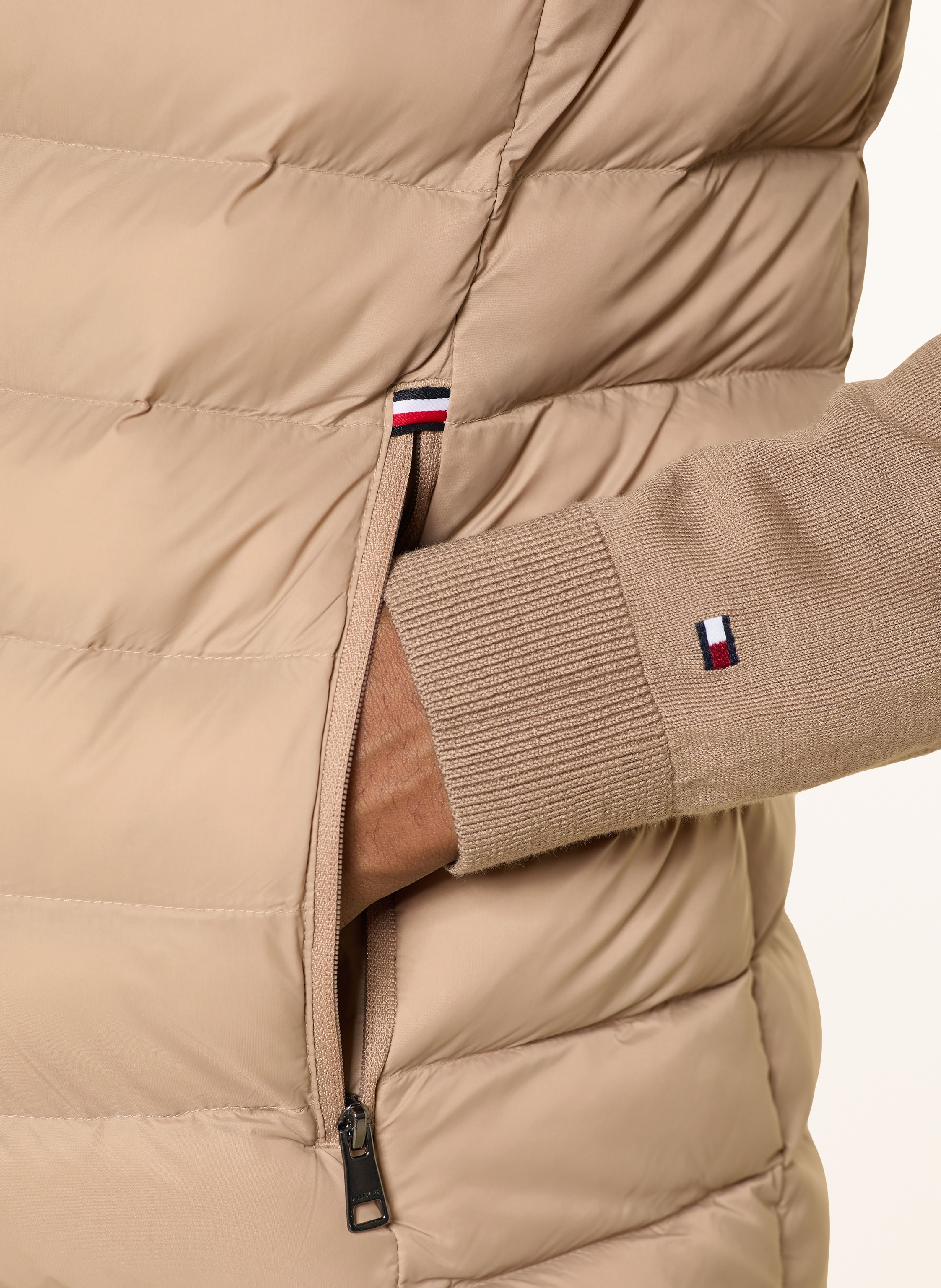 Thumbnail - Tommy Hilfiger Steppweste beige