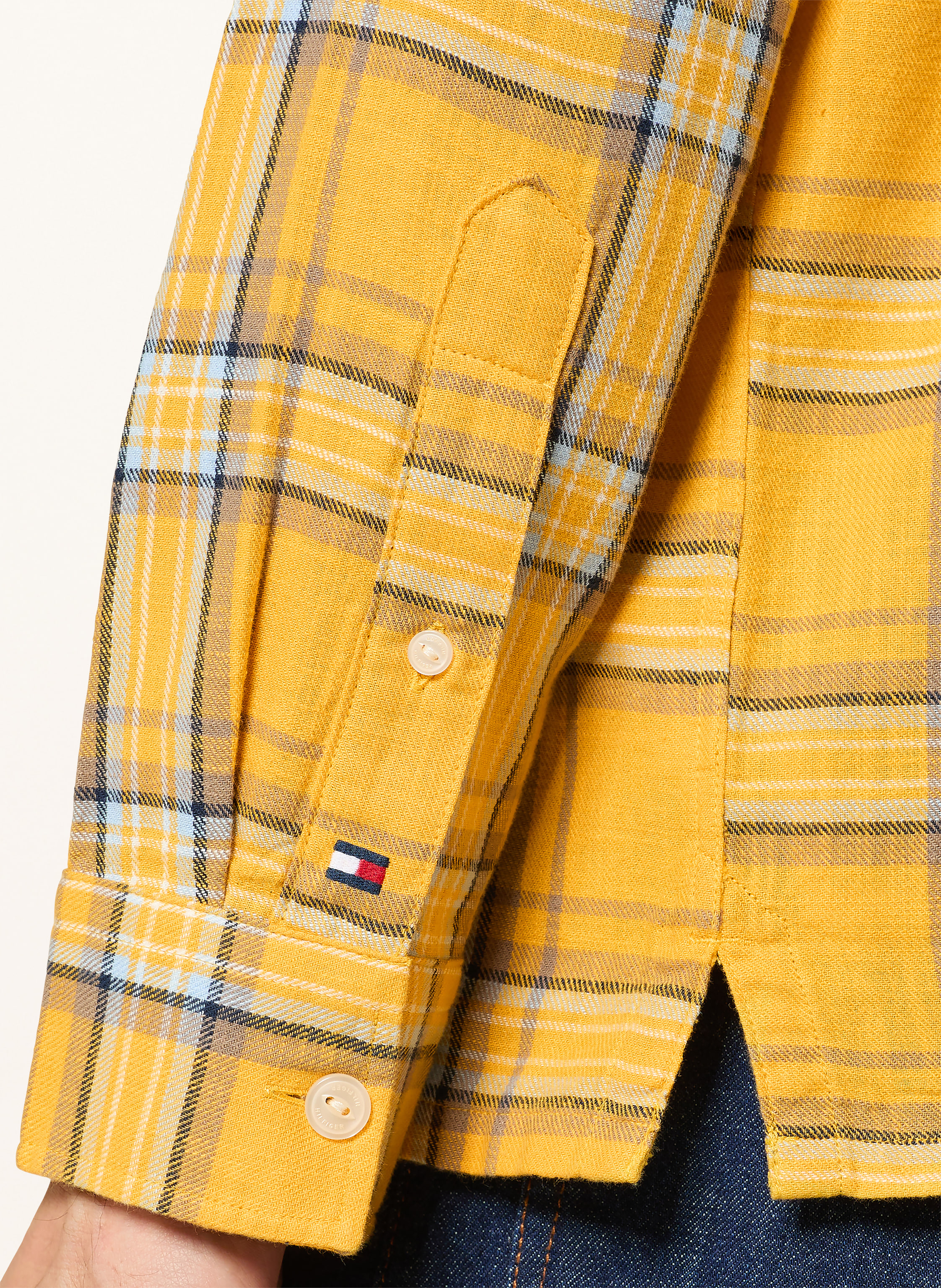 Thumbnail - Tommy Hilfiger Hemd Relaxed Fit gelb