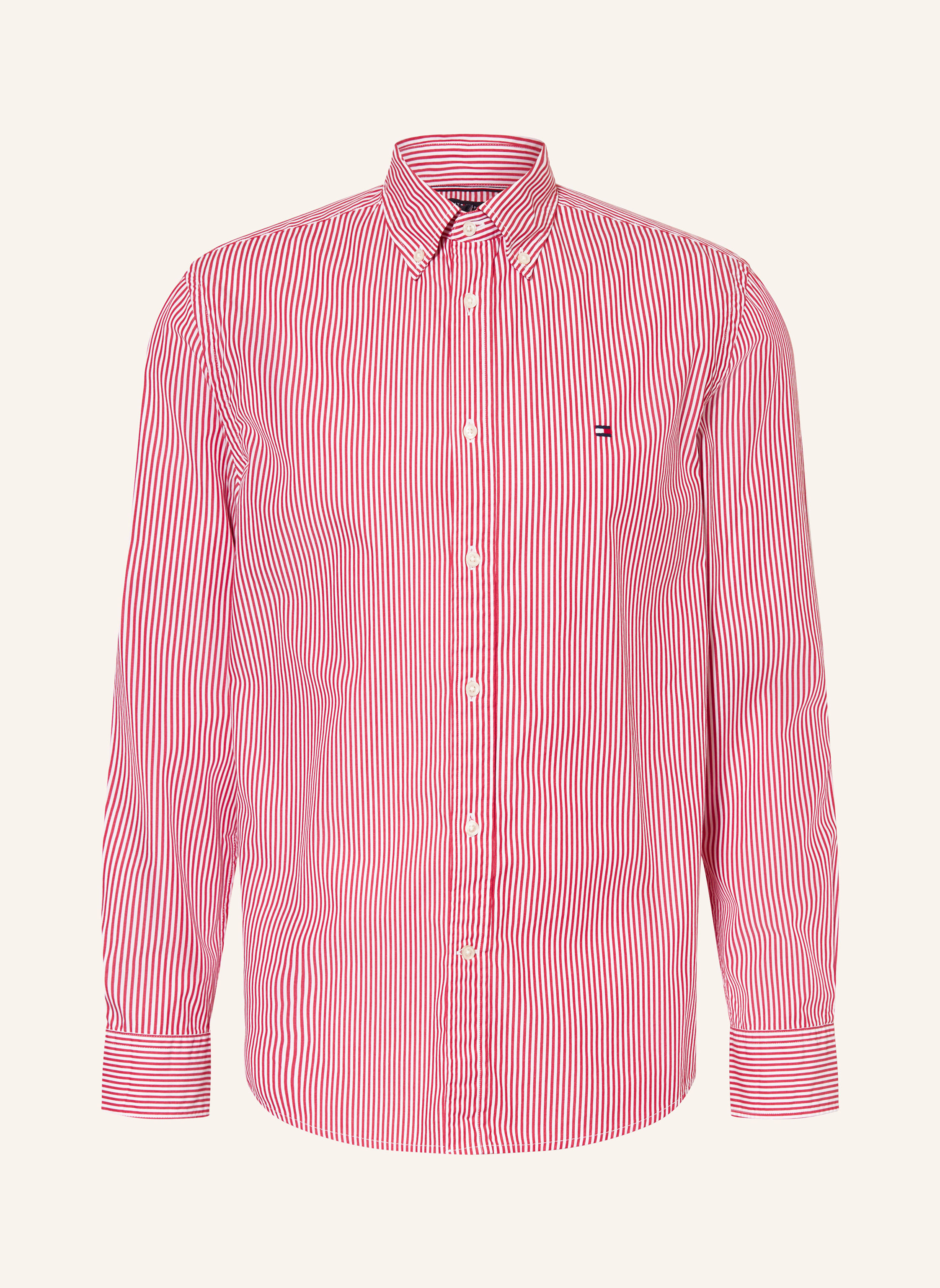 Tommy Hilfiger Hemd Regular Fit rot