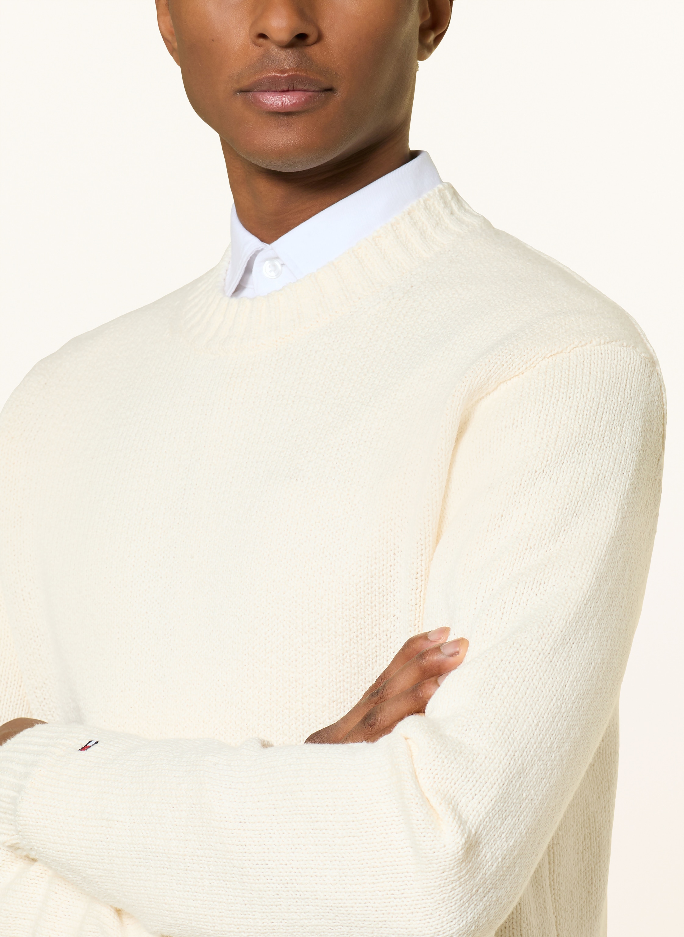 Thumbnail - Tommy Hilfiger Pullover weiss