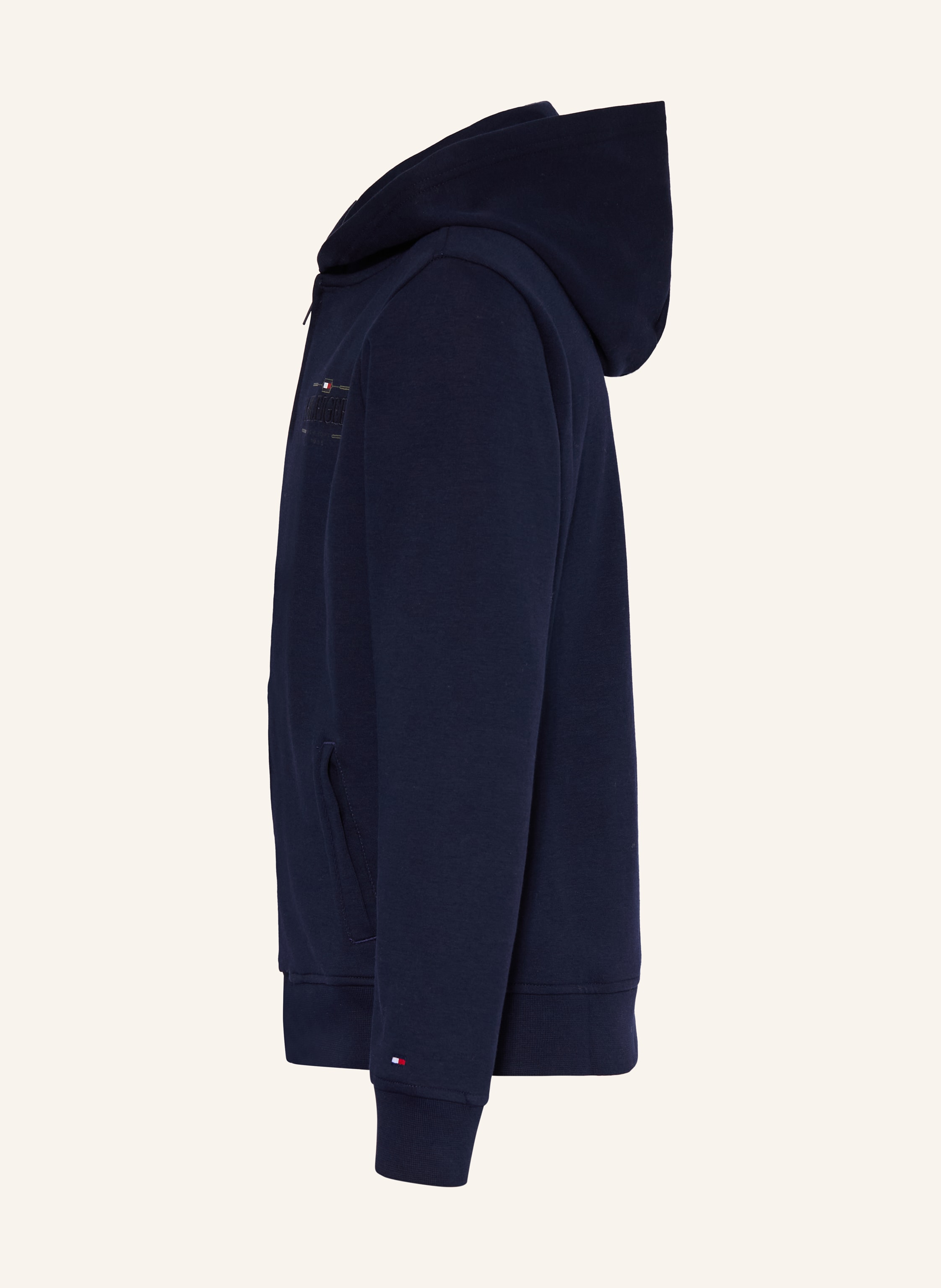 Thumbnail - Tommy Hilfiger Sweatjacke blau