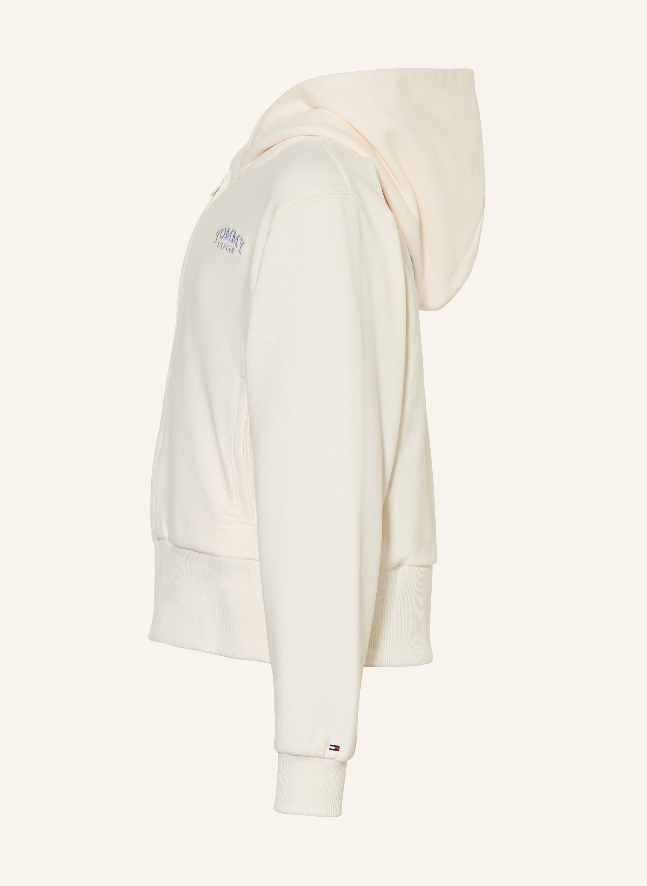 Thumbnail - Tommy Hilfiger Sweatjacke weiss