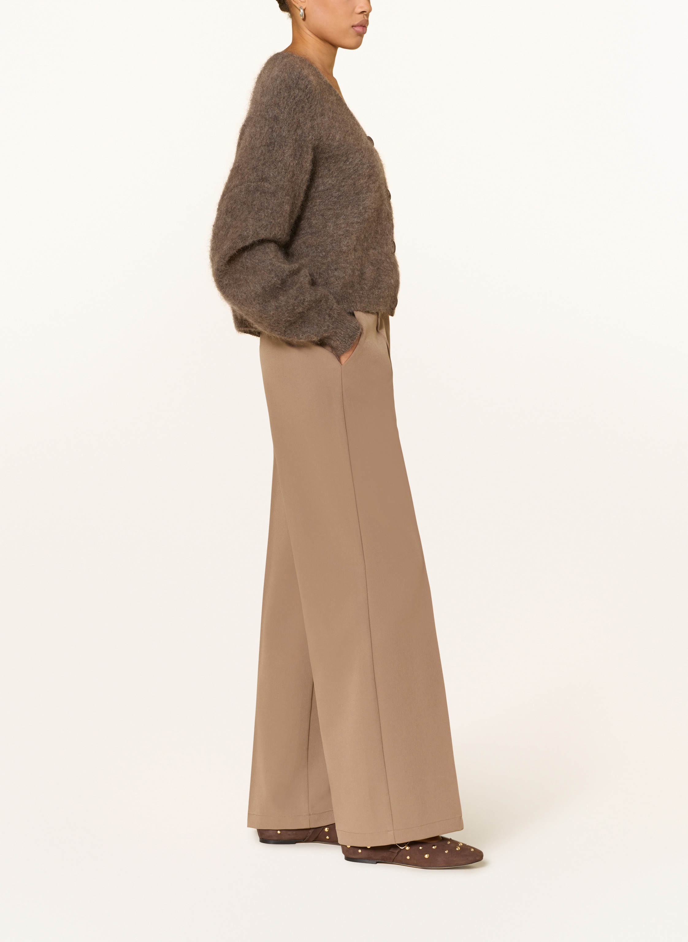 Thumbnail - Neo Noir Marlenehose Sury braun