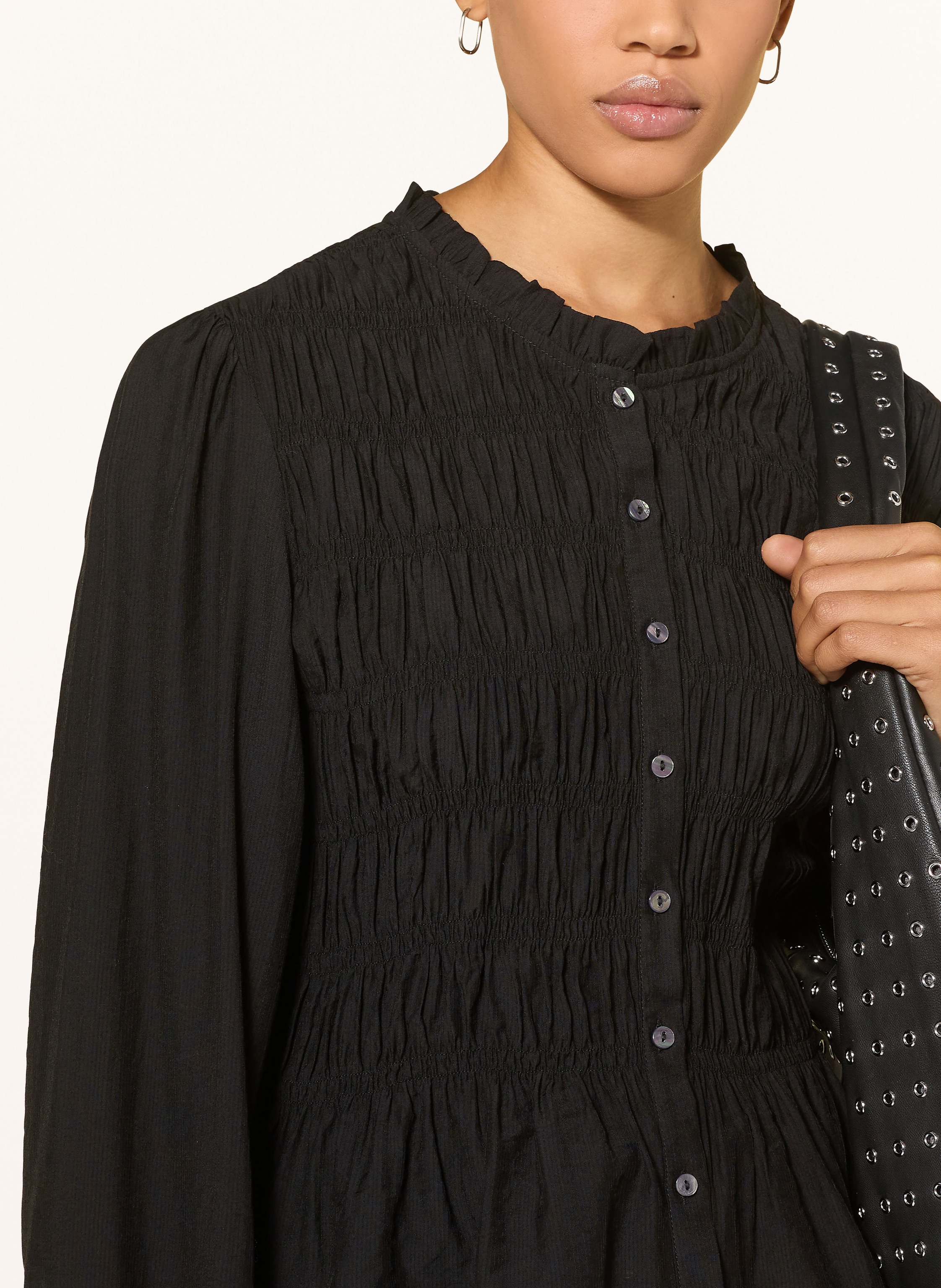 Thumbnail - Neo Noir Hemdbluse schwarz