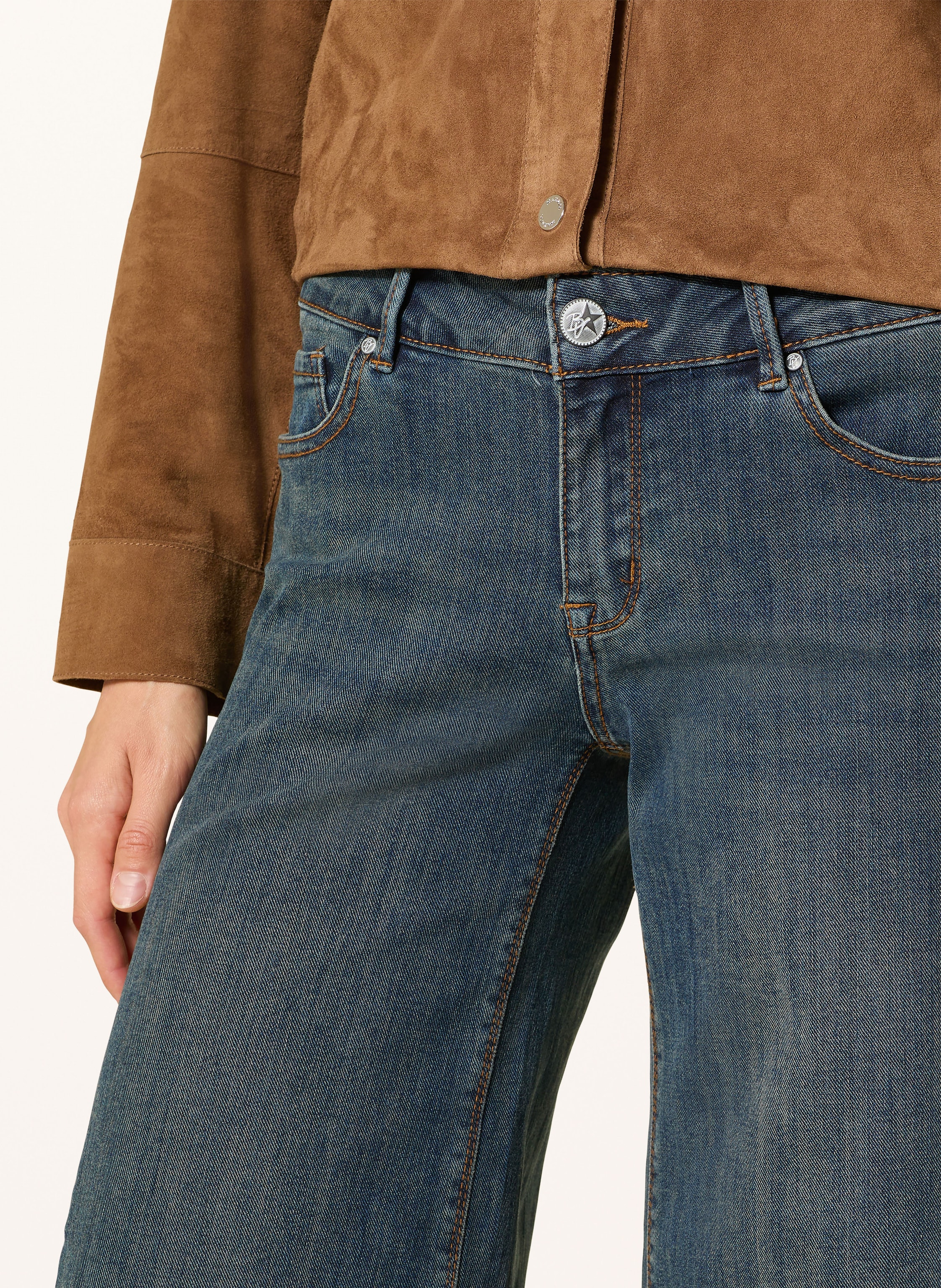 Thumbnail - Buena Vista Jeans-Culottes blau