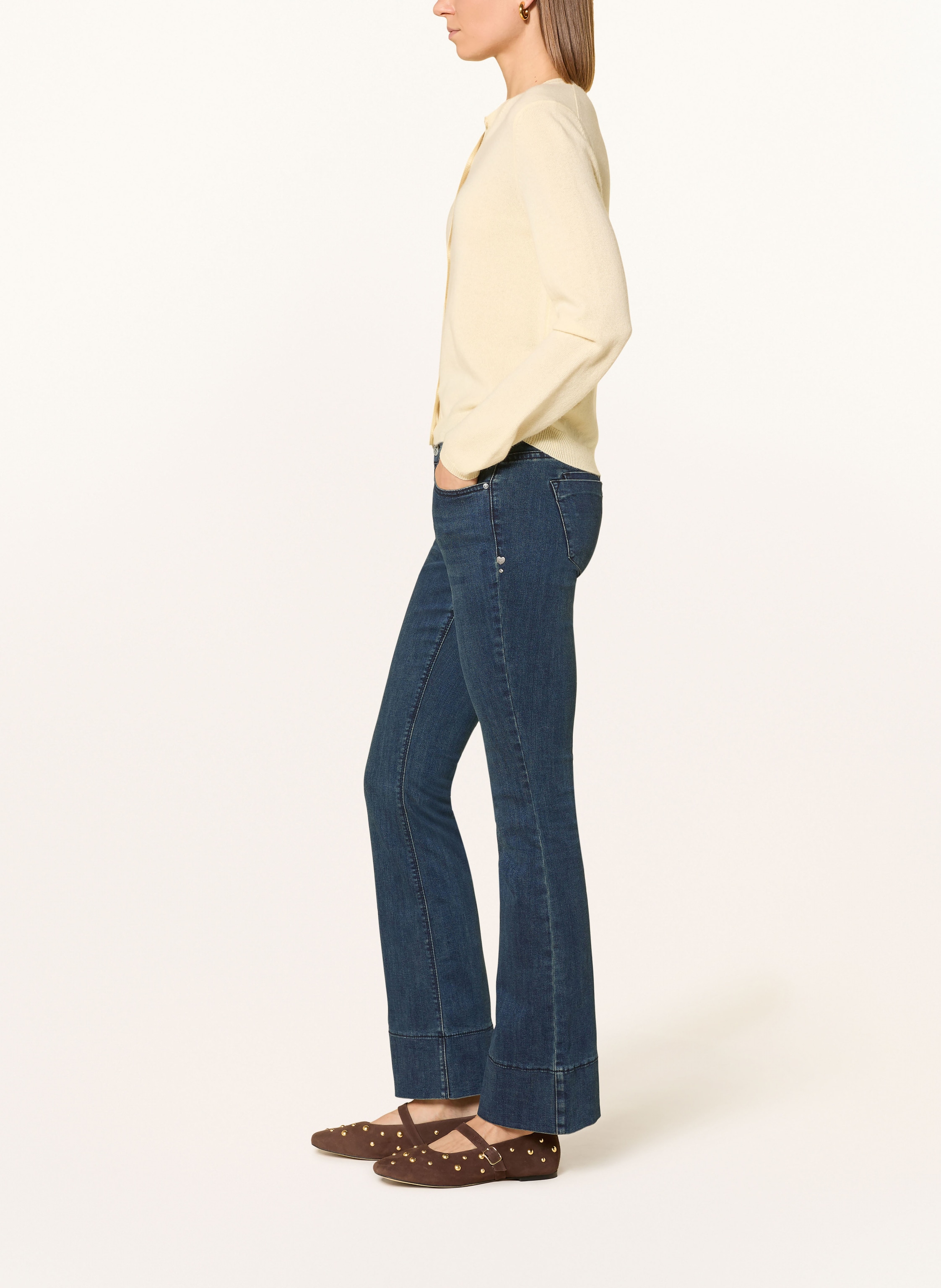 Thumbnail - Buena Vista Bootcut Jeans blau