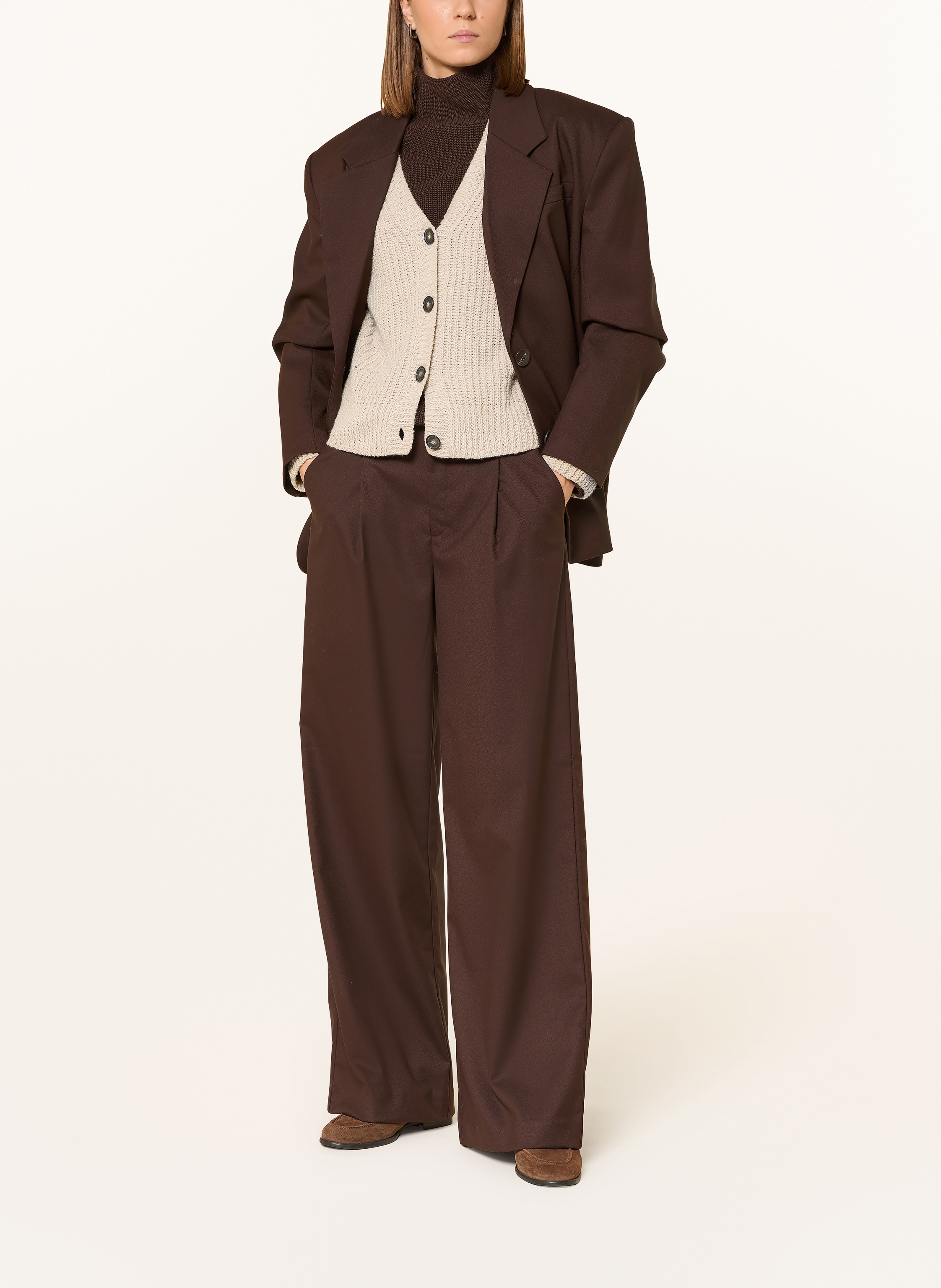 Thumbnail - Maerz Muenchen Strickjacke beige