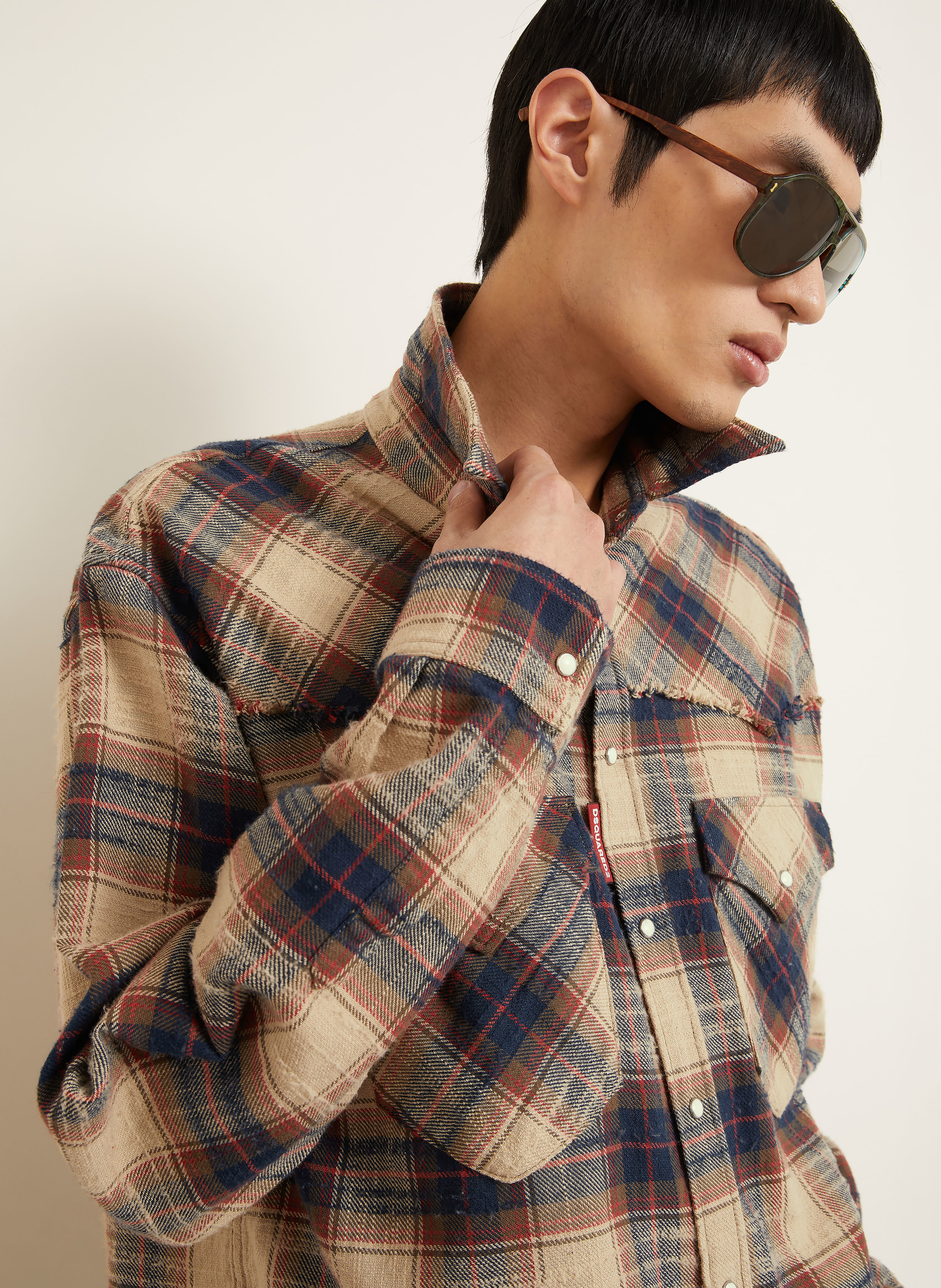 Thumbnail - dsquared2 Hemd beige