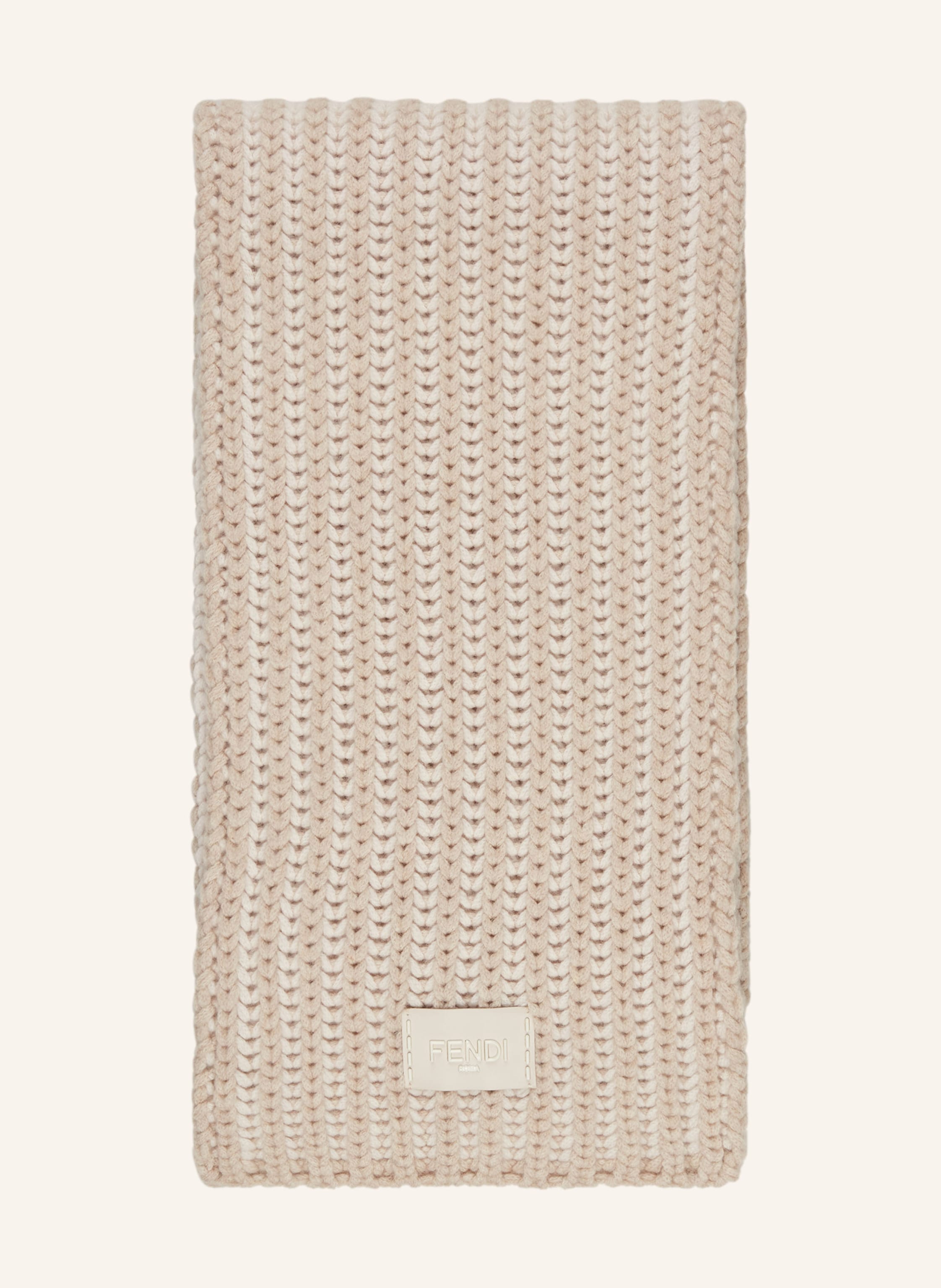 Fendi Fendi Schal weiss in CAMEL / ECRU