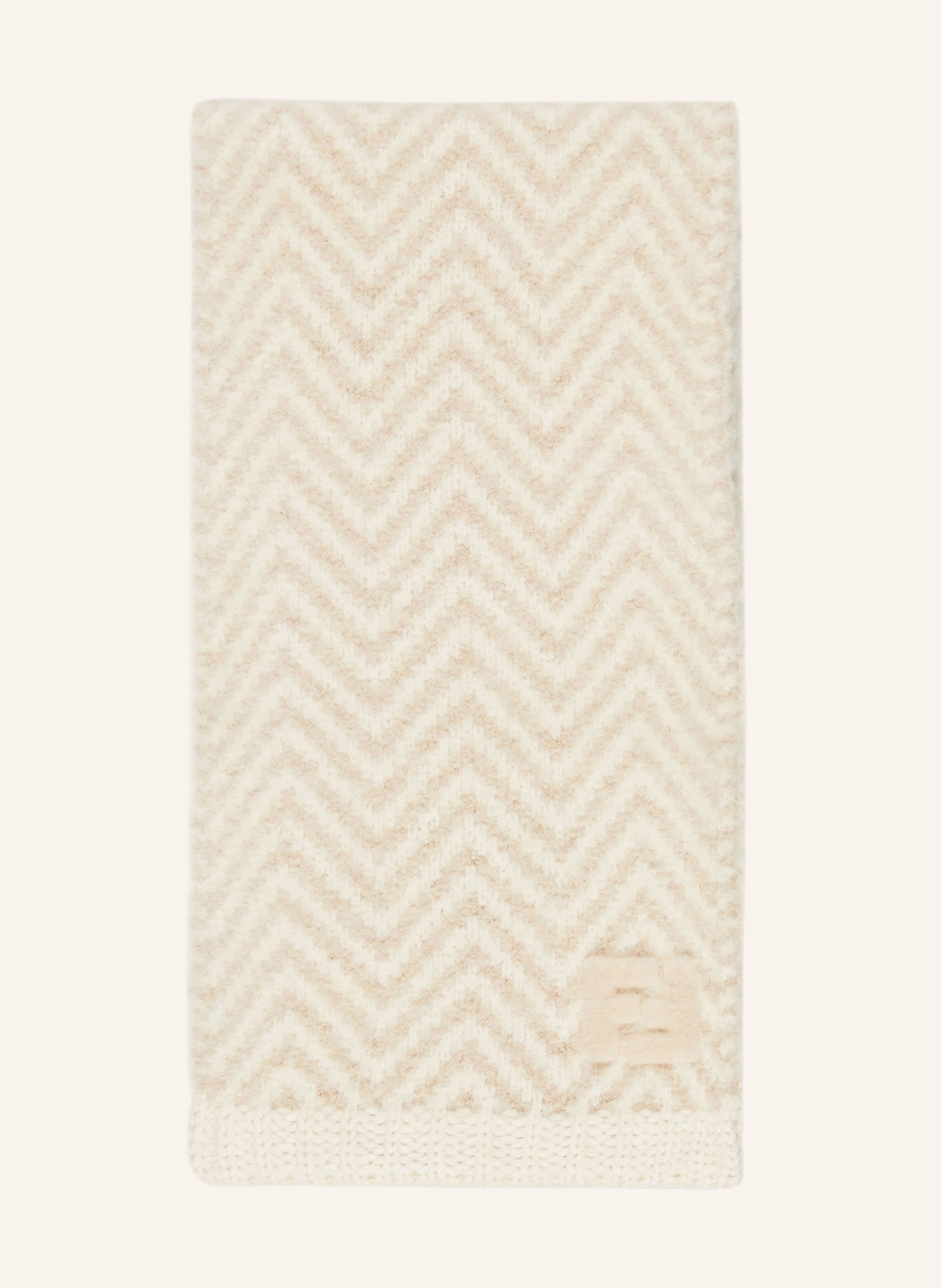 Fendi Fendi Schal Mit Alpaka weiss in BEIGE / CREME