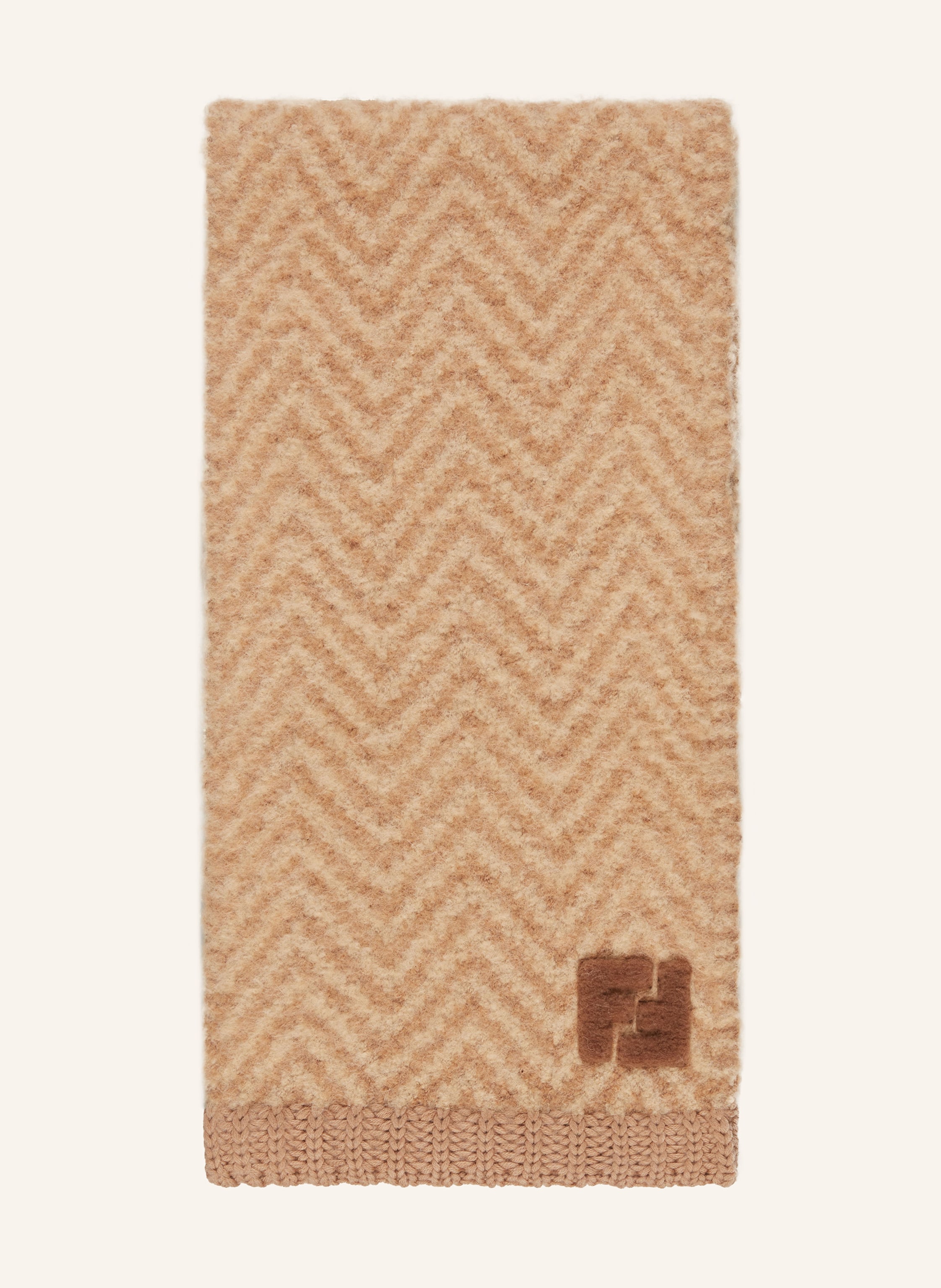 Fendi Fendi Schal Mit Alpaka braun in CAMEL / BEIGE