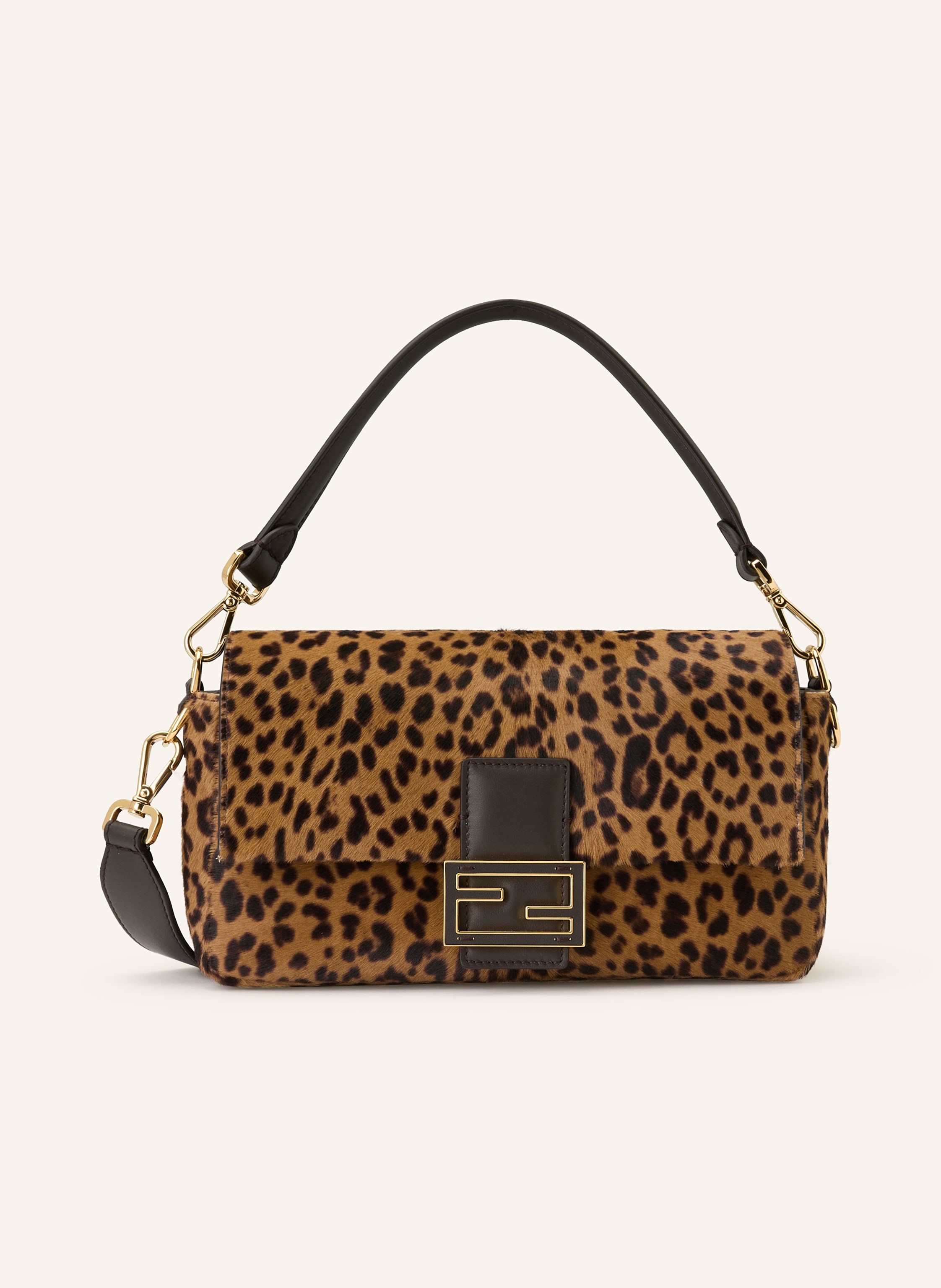 Fendi Fendi Handtasche Baguette braun in HELLBRAUN / DUNKELBRAUN