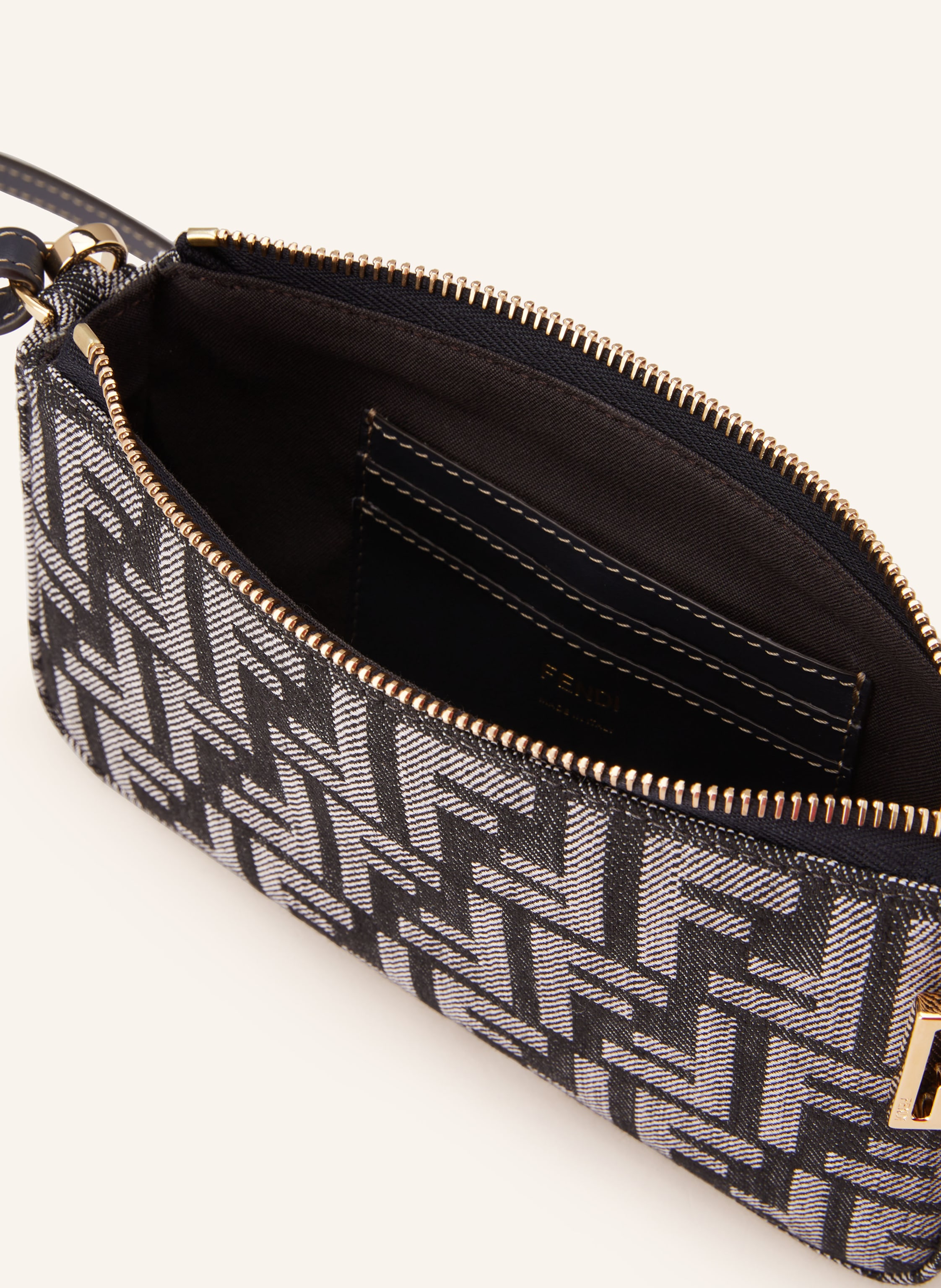 Thumbnail - Fendi Umhängetasche Baguette blau